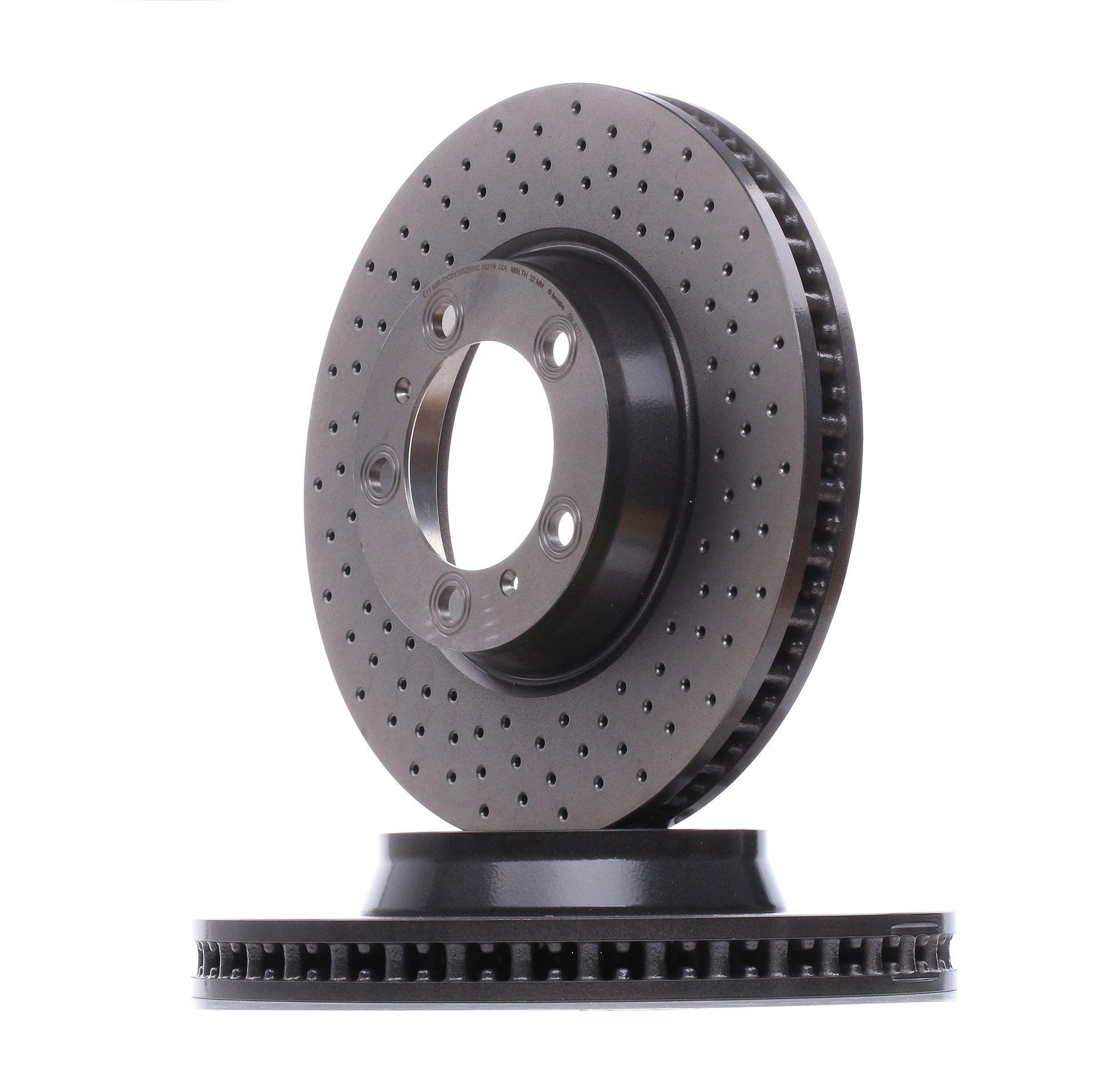 BREMBO COATED DISC LINE 330x34mm, 5, perforated/vented, Coated, High-carbon Ø: 330mm, Num. of holes: 5, Brake Disc Thickness: 34mm Brake rotor 09.C877.11 buy