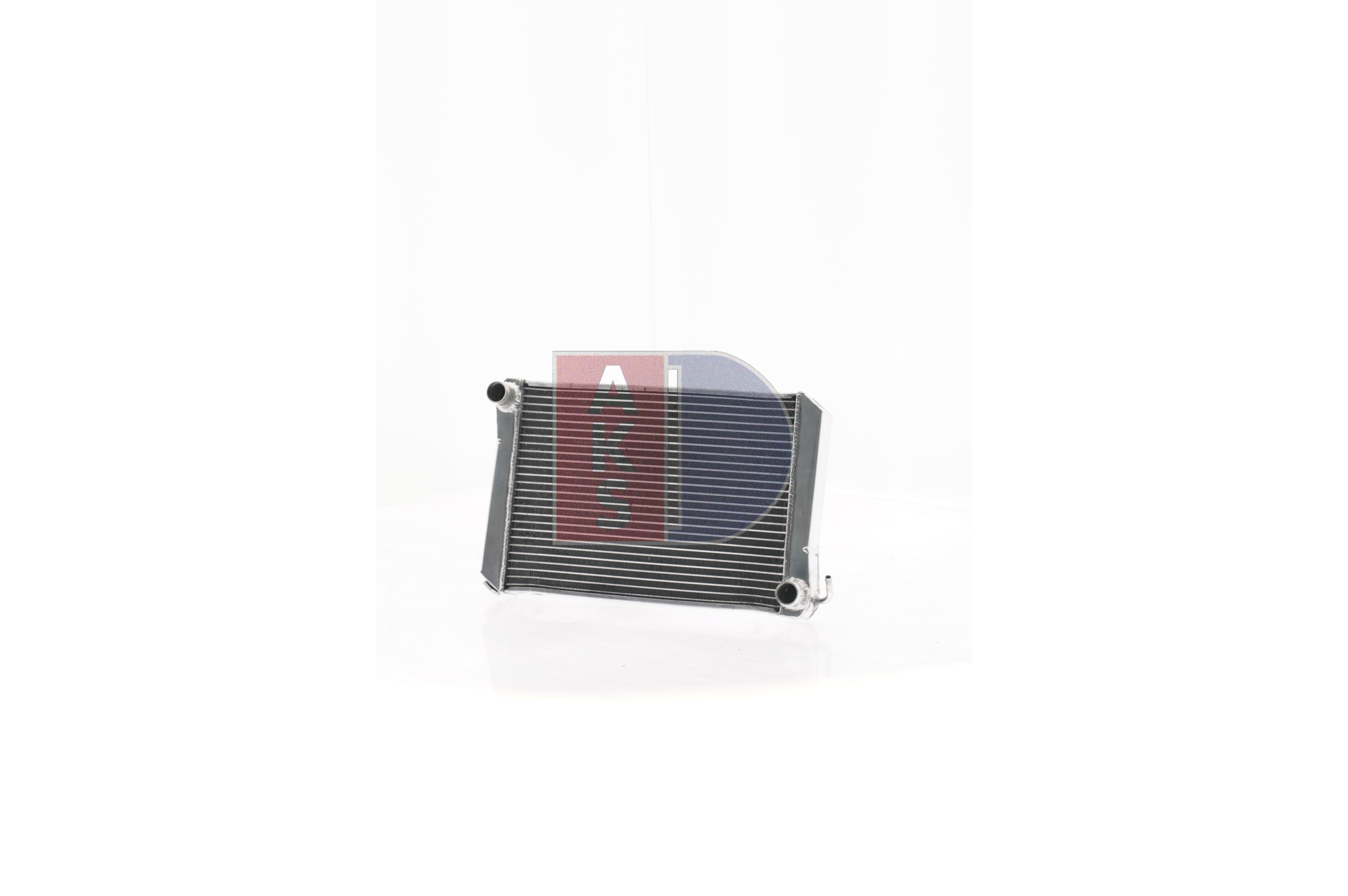 AKS DASIS 020043AL Radiateur Aluminium, Aluminium, 345 x 258 x 40 mm, Handgeschakeld, Koelribben gesoldeerd