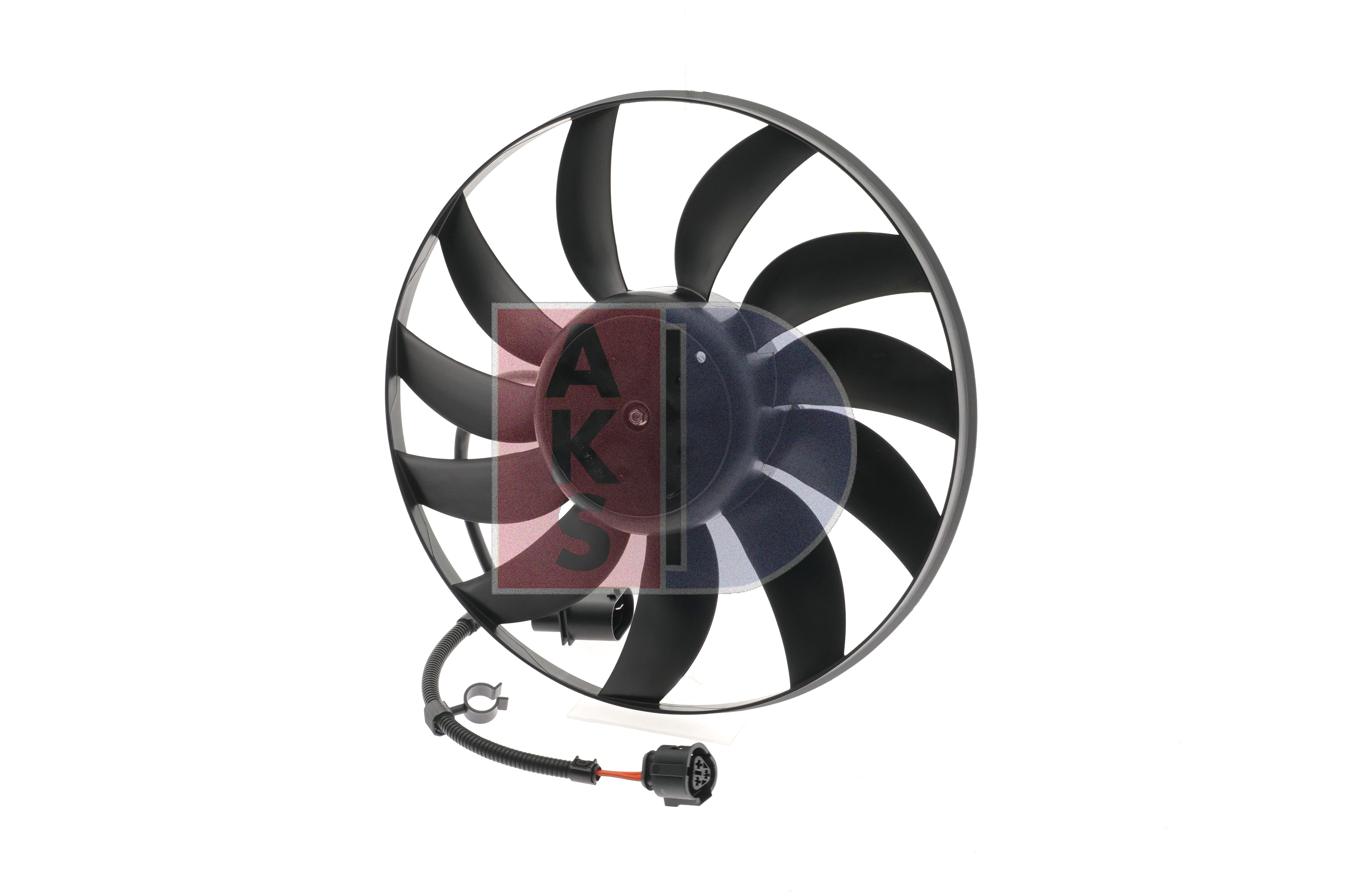 AKS DASIS 048132N Fan, radiator for vehicles without air conditioning, Ø: 370, 360 mm, 12V, 100W