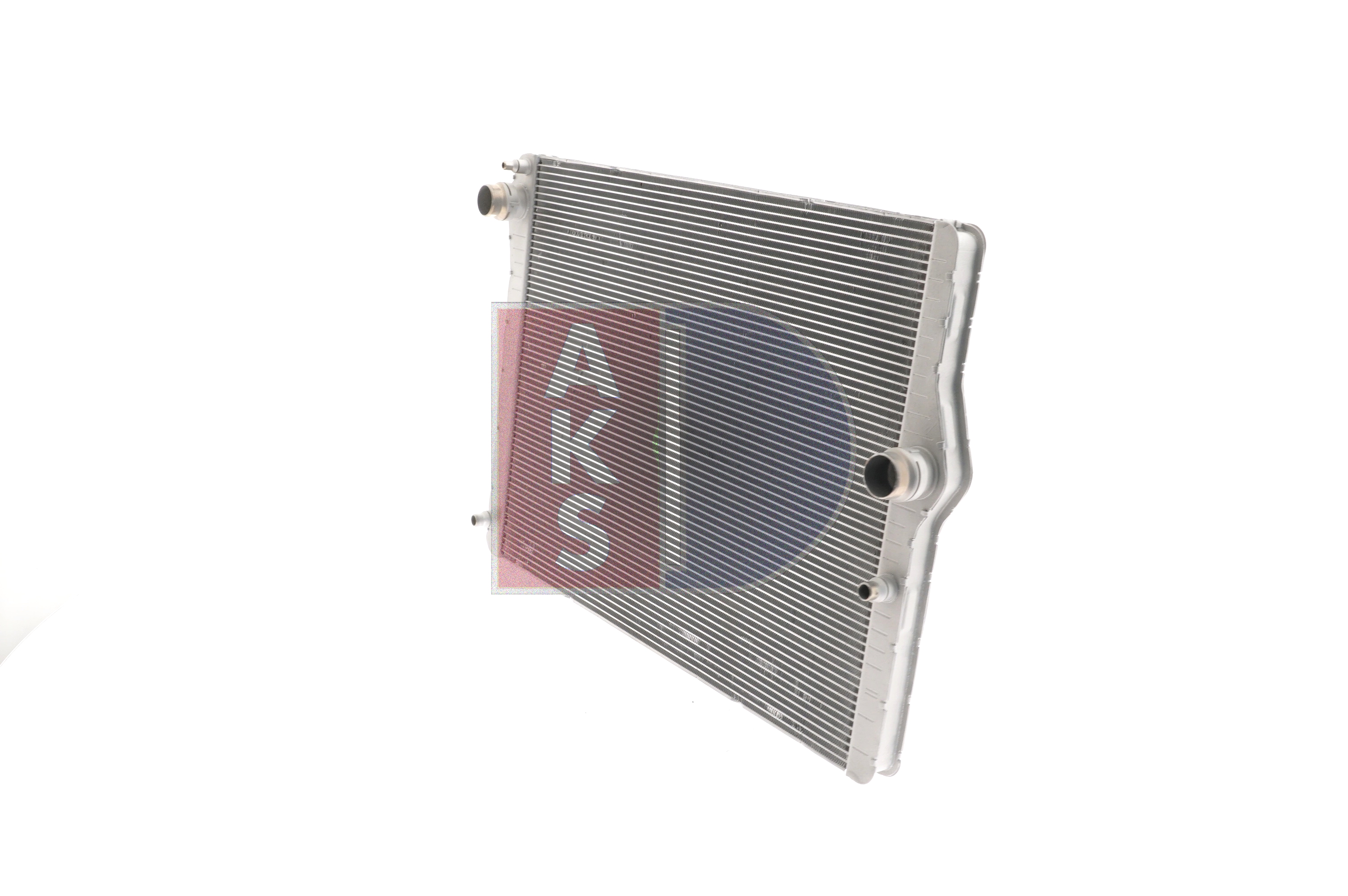 AKS DASIS 050091N Kühler, Motorkühlung Aluminium, 610 x 487 x 32 mm, Kühlrippen gelötet
