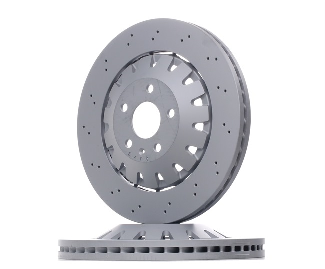 18692 A.B.S. Brake Disc Twopiece Brake Disc, Vented, Coated for AUDI