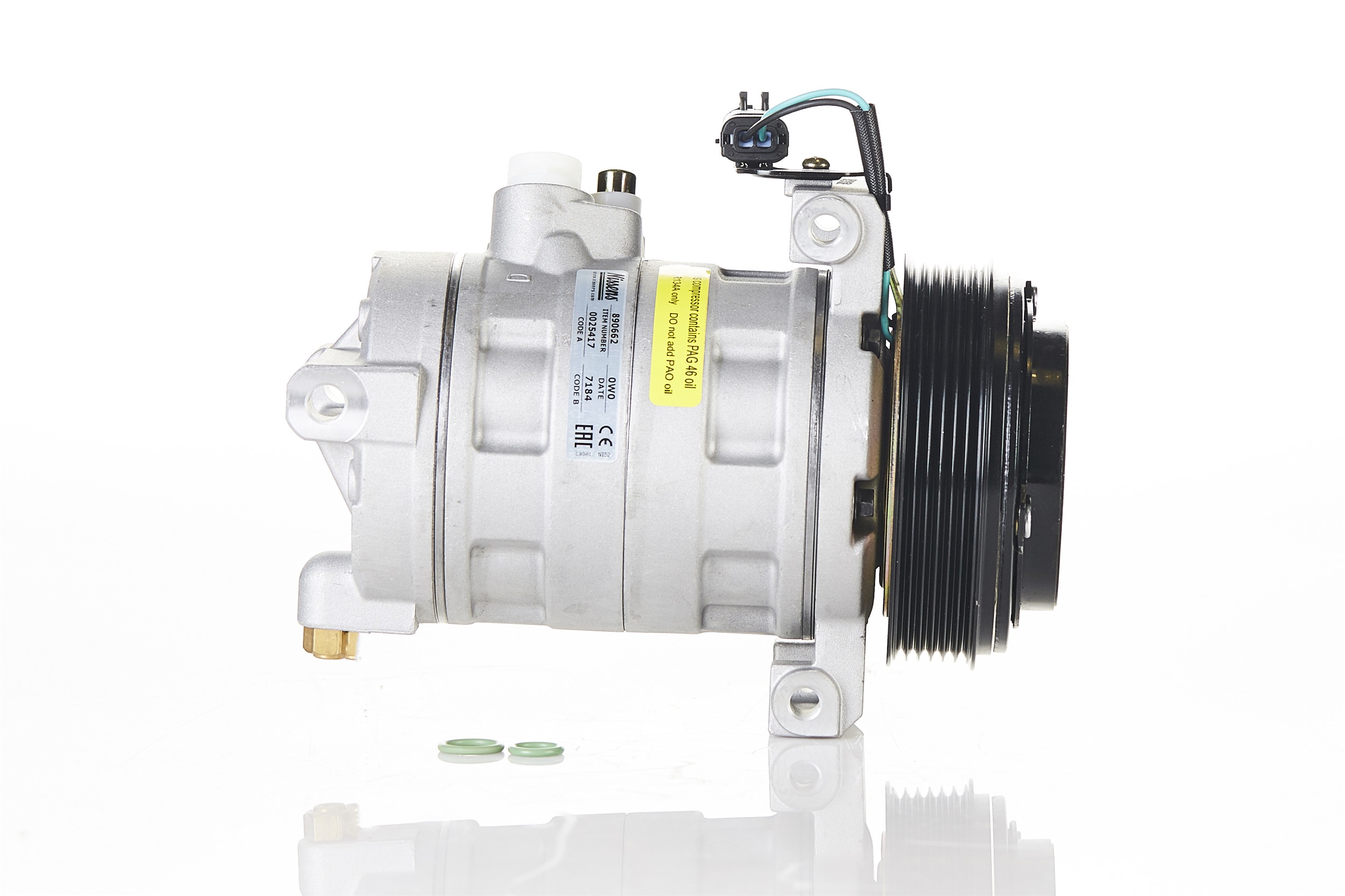 890662 Air conditioning compressor NISSENS 55111401AE AUDI