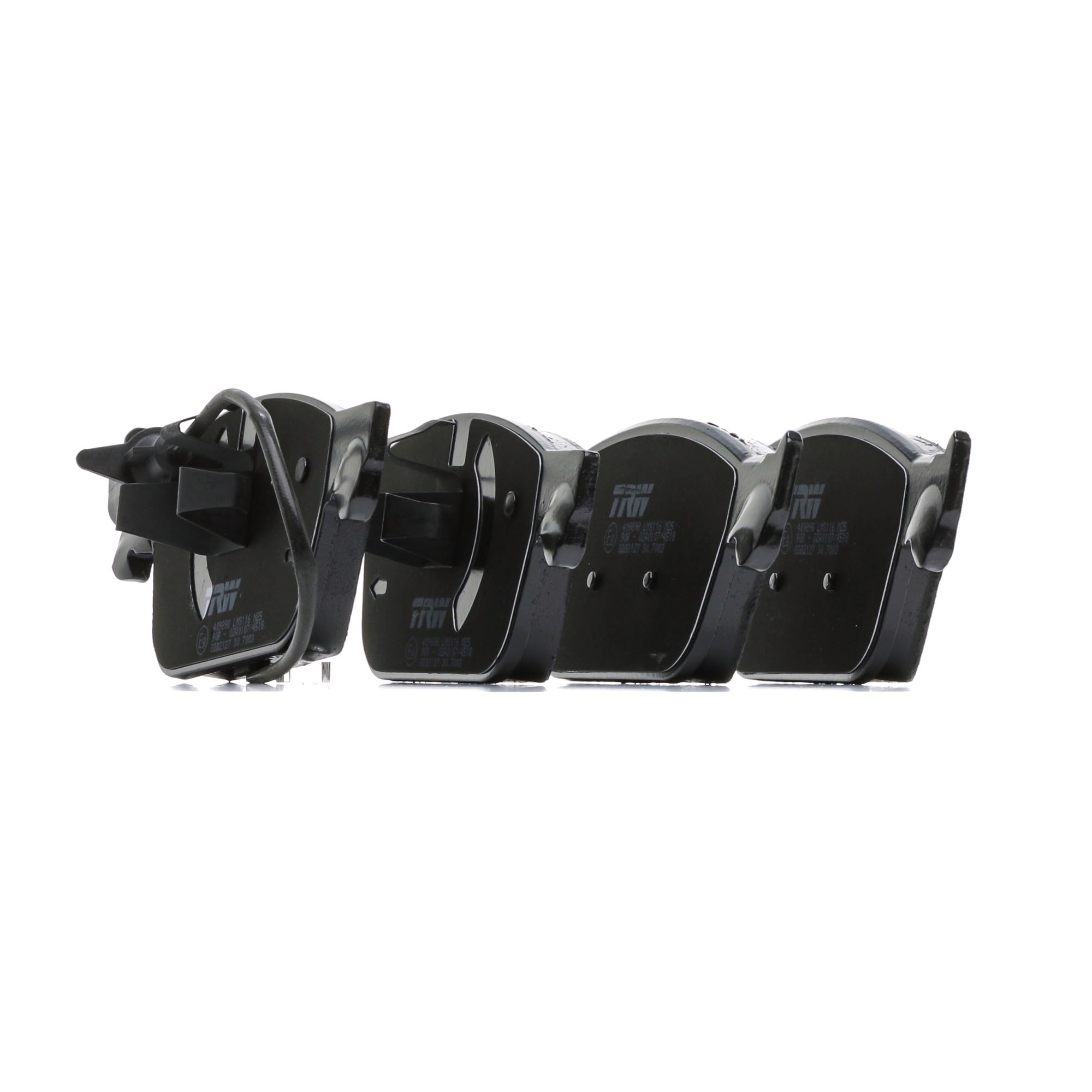 TRW GDB2127 Audi A4 B9 Saloon front brake pads replacement