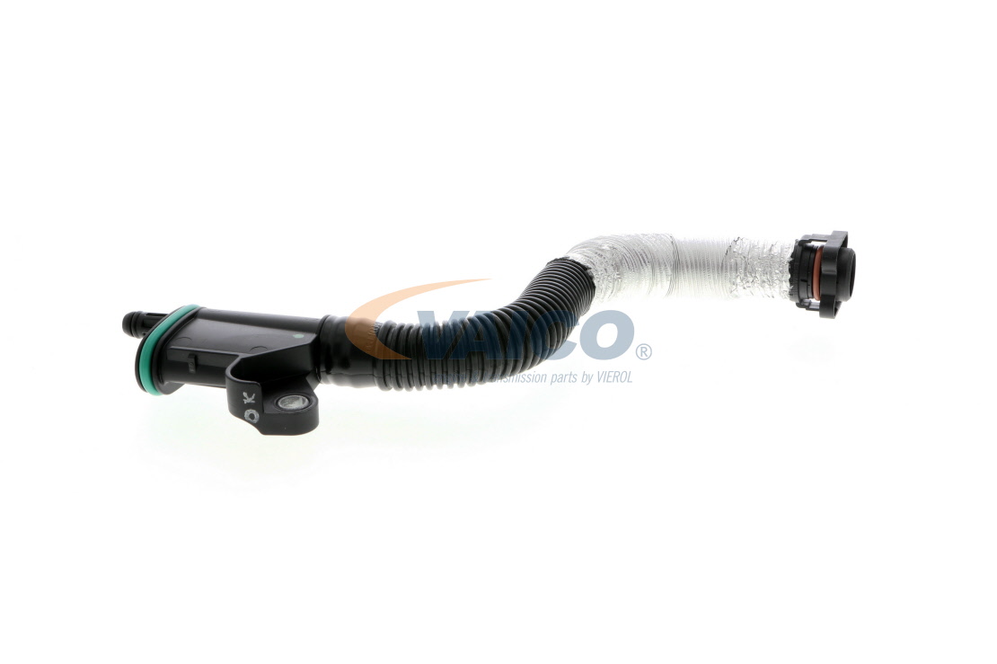 VAICO with heat shield pipe, Q+, original equipment manufacturer quality Crankcase breather pipe V10-4854 buy