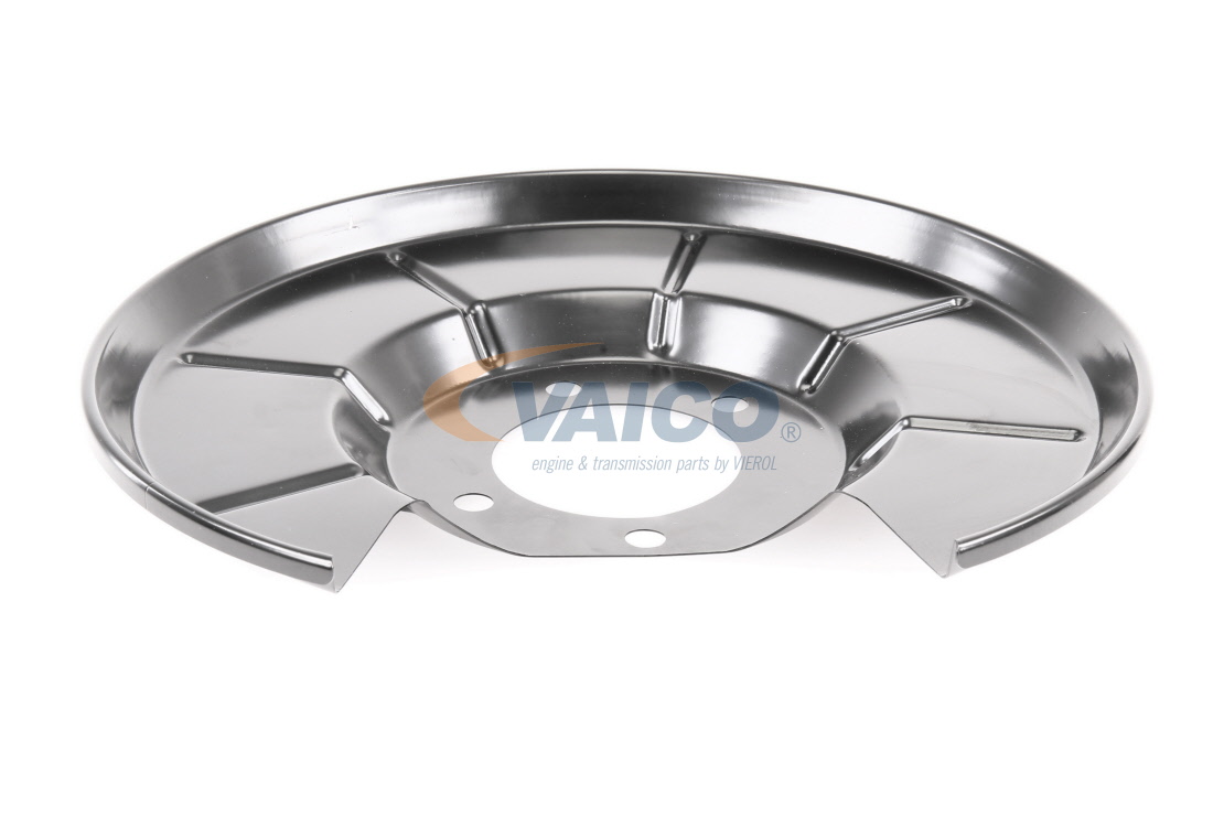 VAICO V25-1308 Splash Panel, brake disc Rear Axle Left, Original VAICO Quality