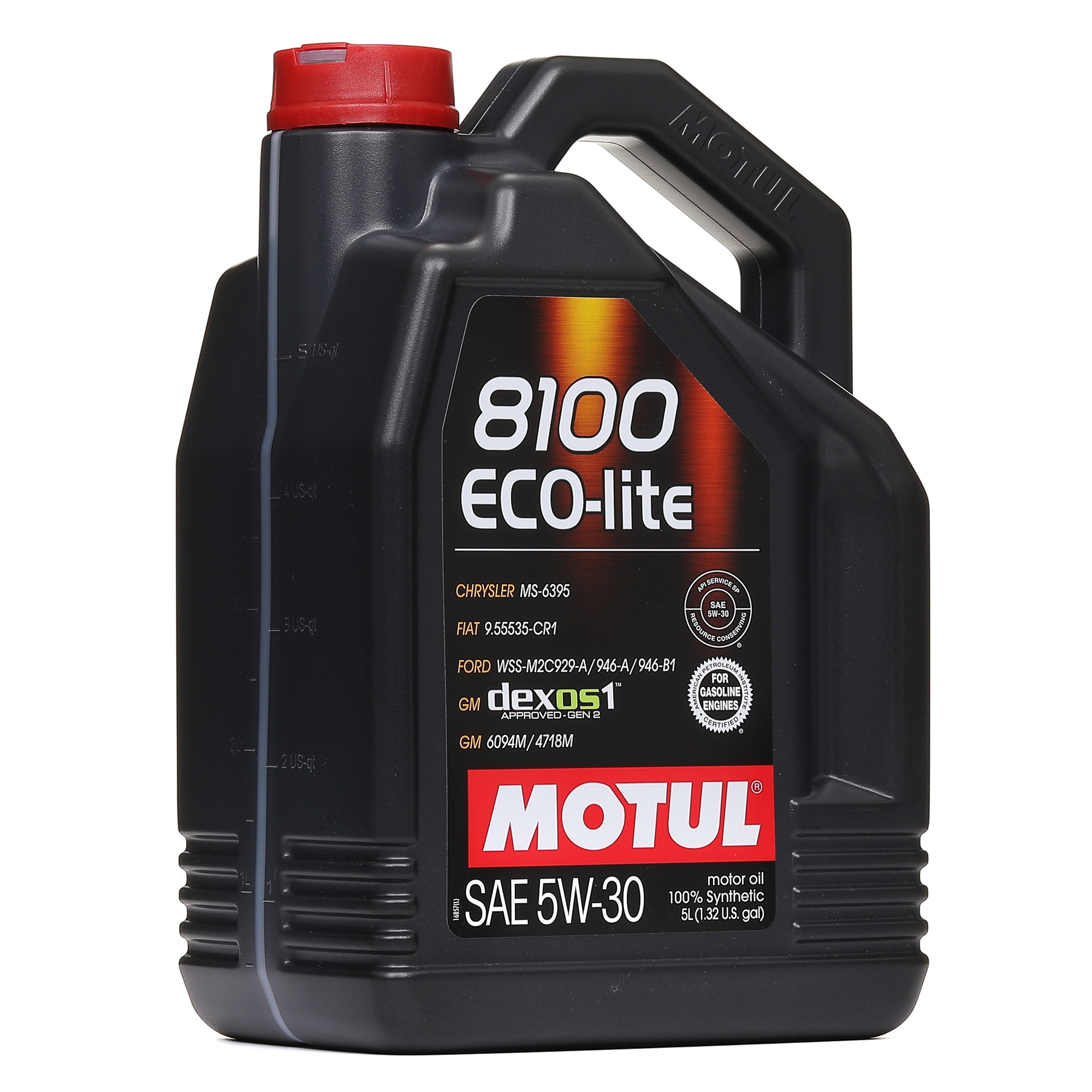 Comprar Aceite motor MOTUL 108214 8100, ECO-LITE 5W-30, 5L