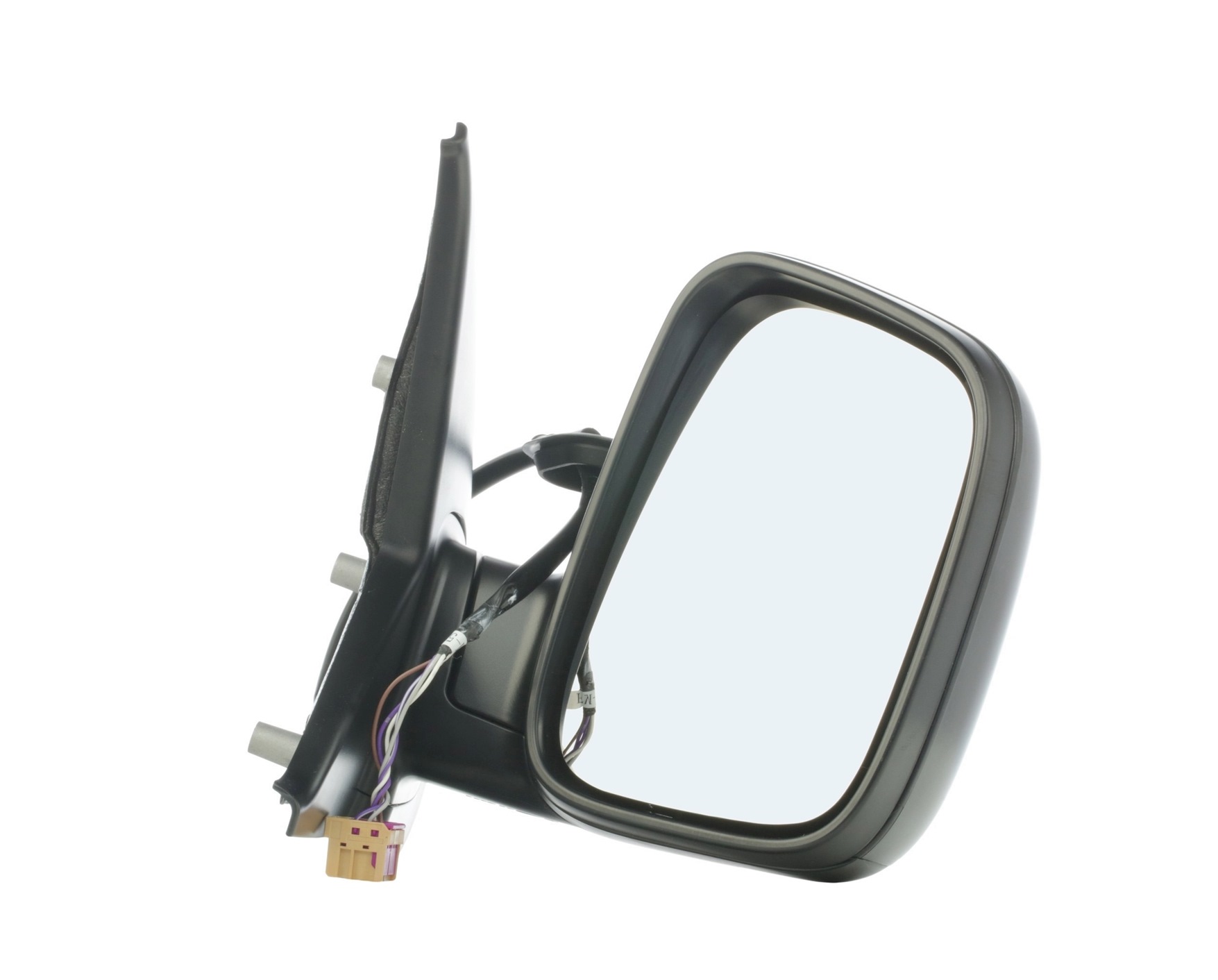 VAN WEZEL 5896808 Wing mirror Right, black, Complete Mirror, Convex, for electric mirror adjustment, Heatable