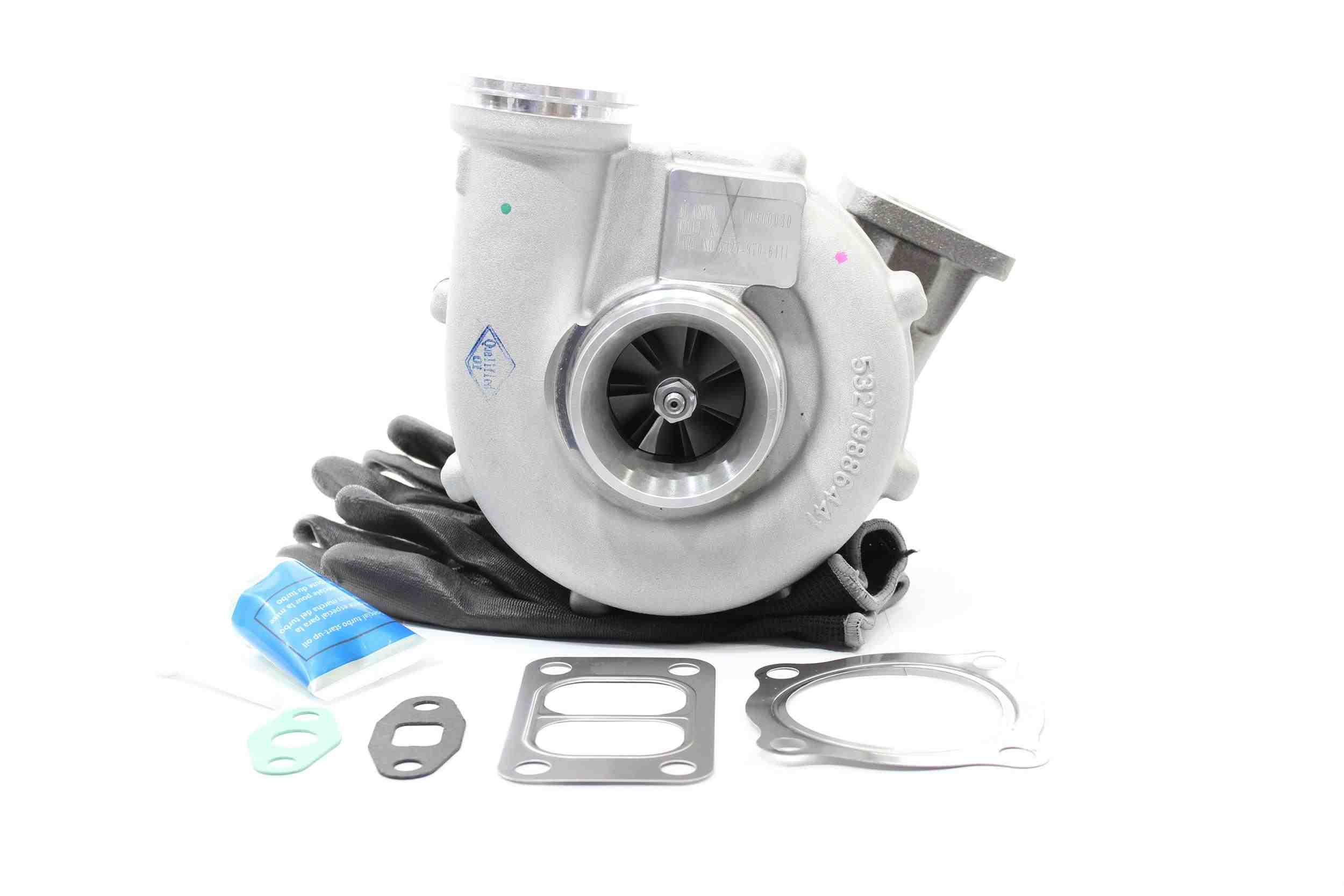 ALANKO 10900030 Turbocharger Exhaust Turbocharger, Incl. Gasket Set, with attachment material