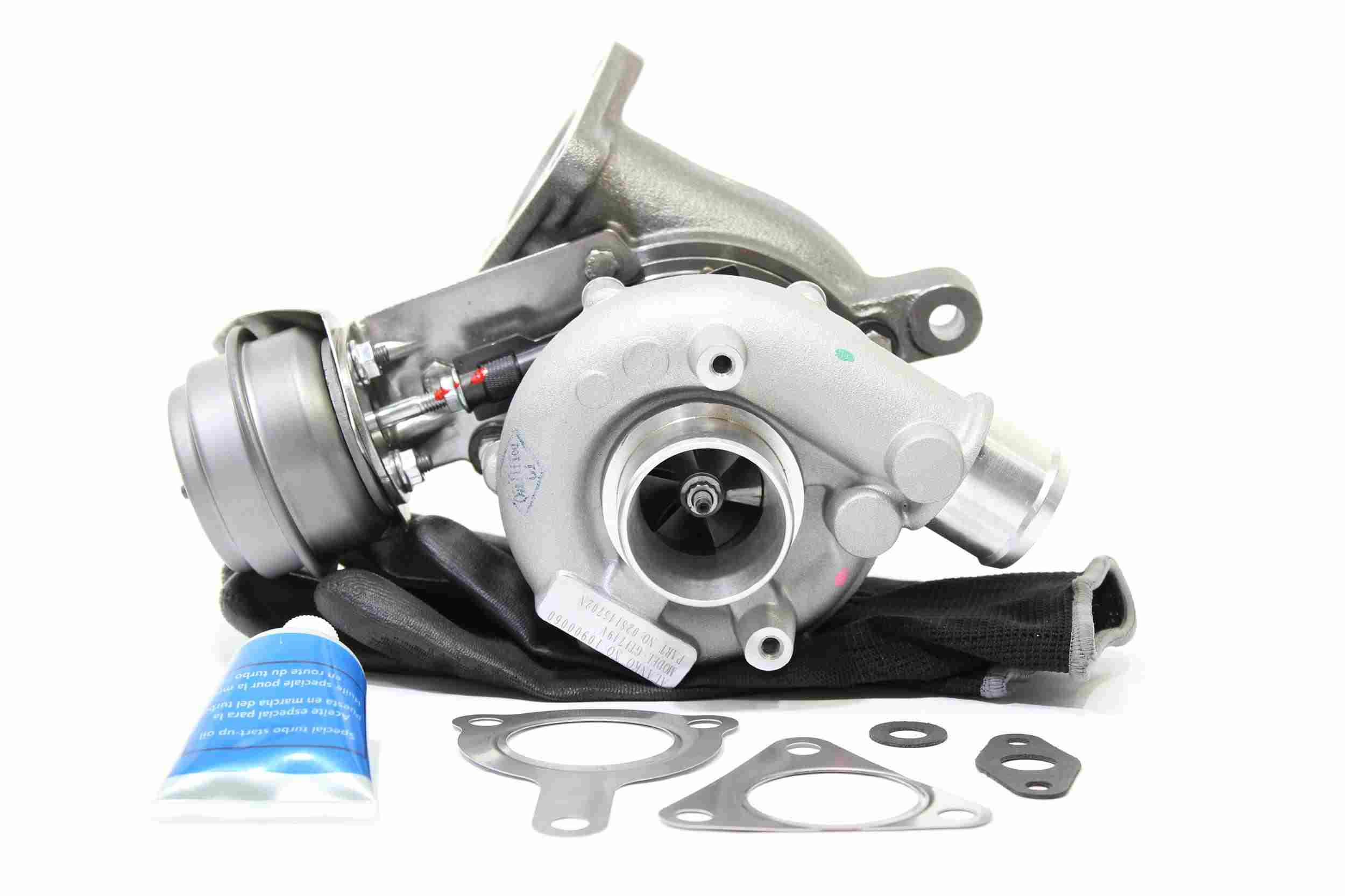 ALANKO 10900060 Turbocharger Exhaust Turbocharger, Incl. Gasket Set, with attachment material