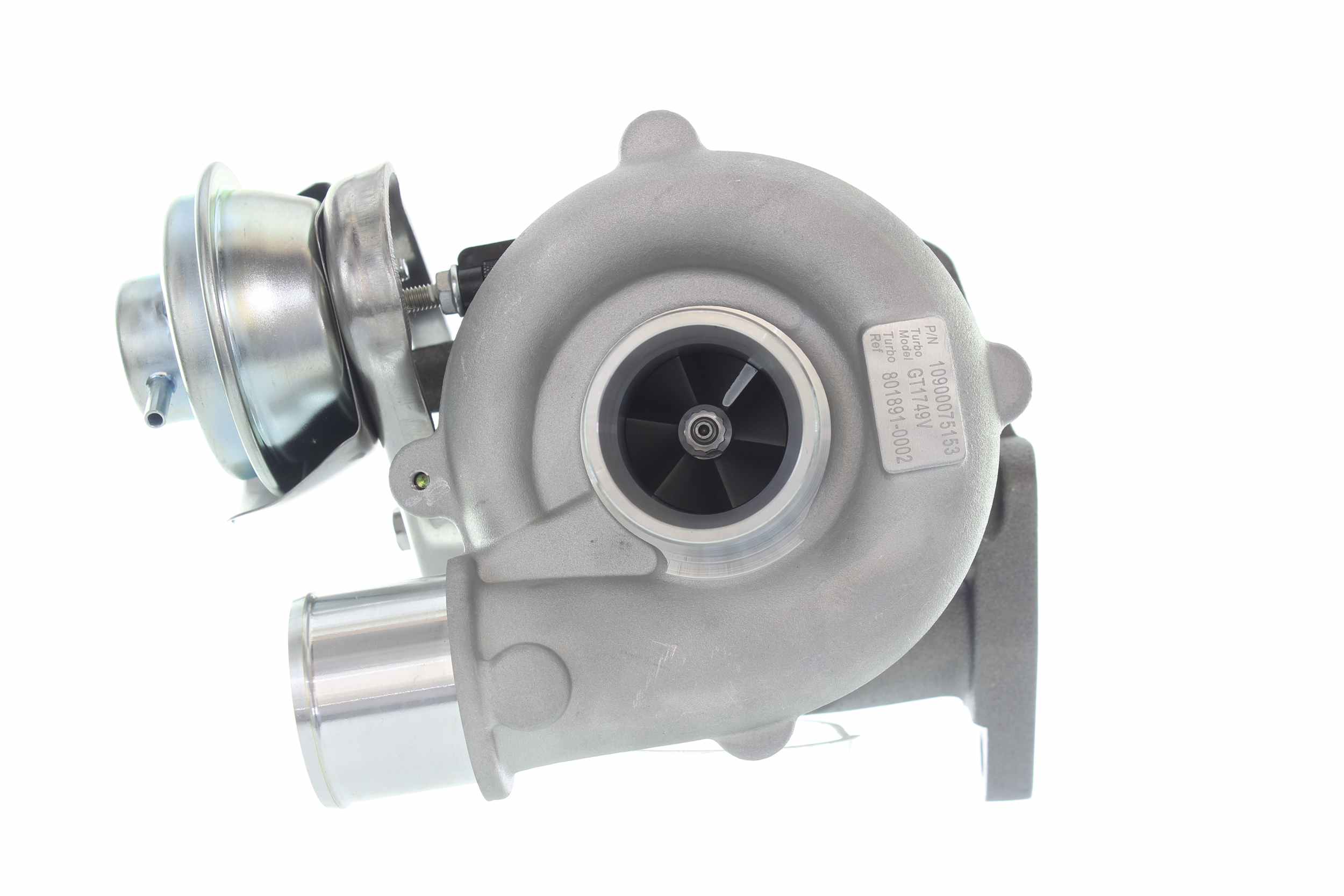 ALANKO 10900075 Turbocharger Exhaust Turbocharger, Incl. Gasket Set, with fastening/mounting material