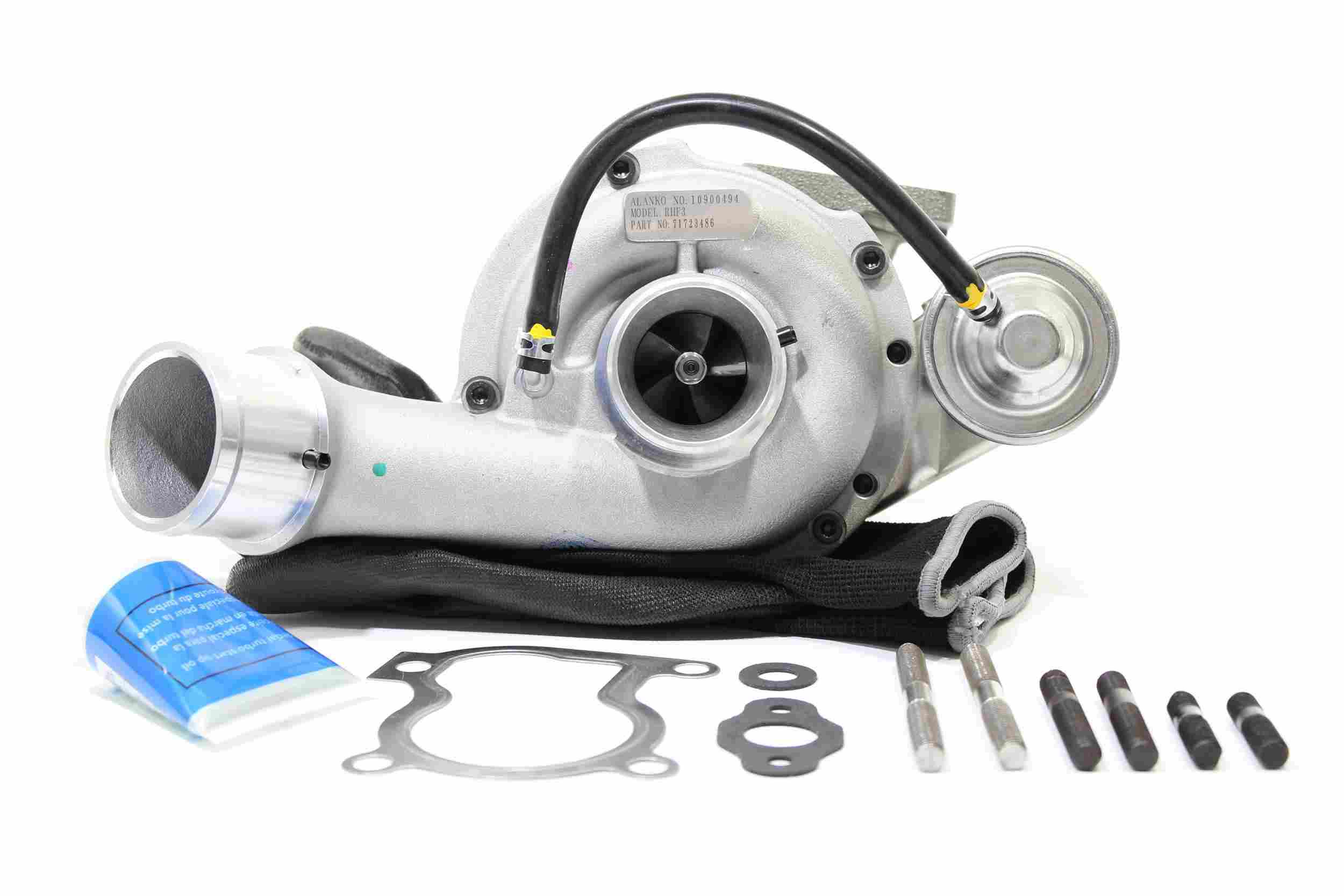 ALANKO 10900494 Turbocharger Exhaust Turbocharger, Incl. Gasket Set, with attachment material