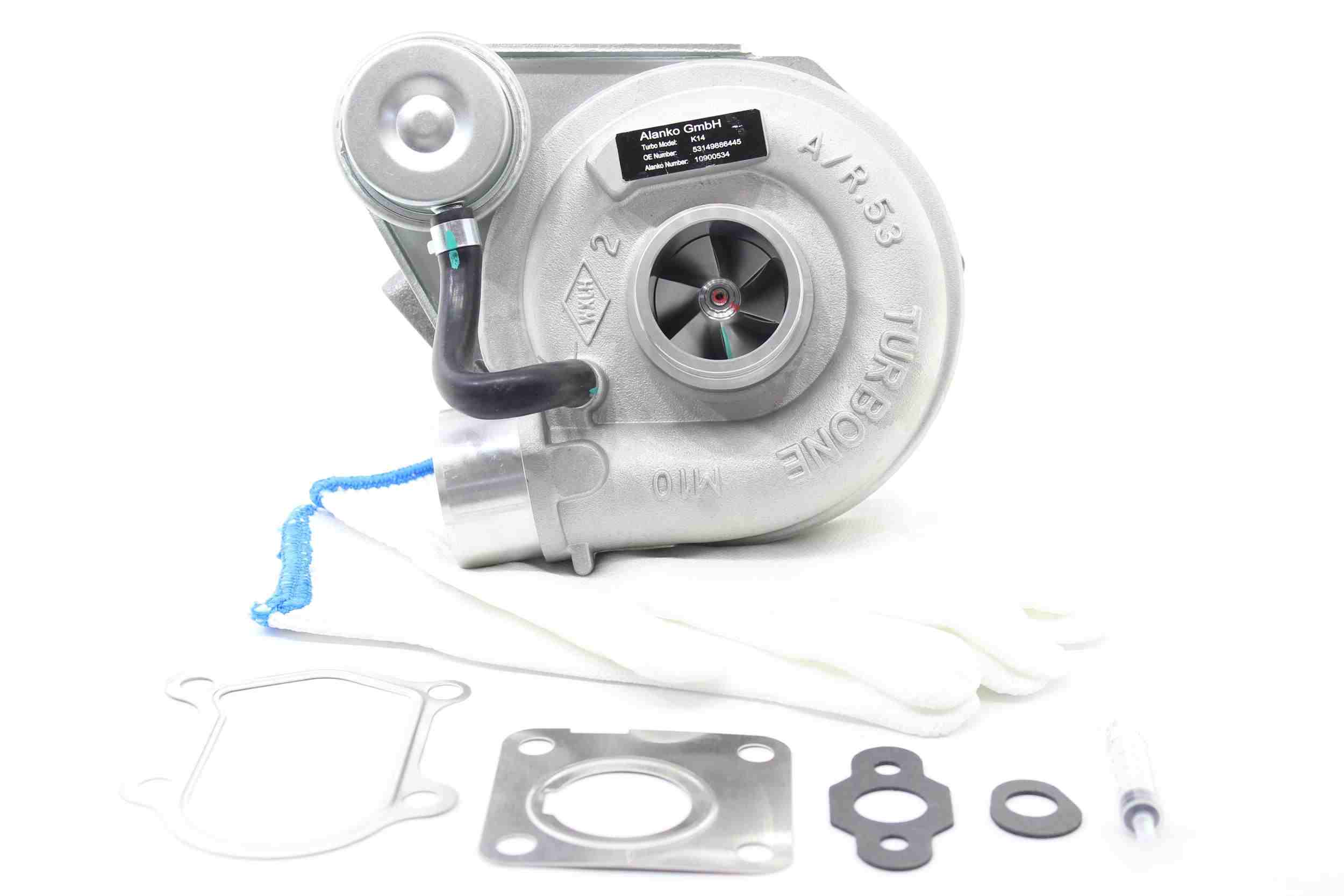 11900534 ALANKO Exhaust Turbocharger, Incl. Gasket Set, with attachment material Turbo 10900534 buy