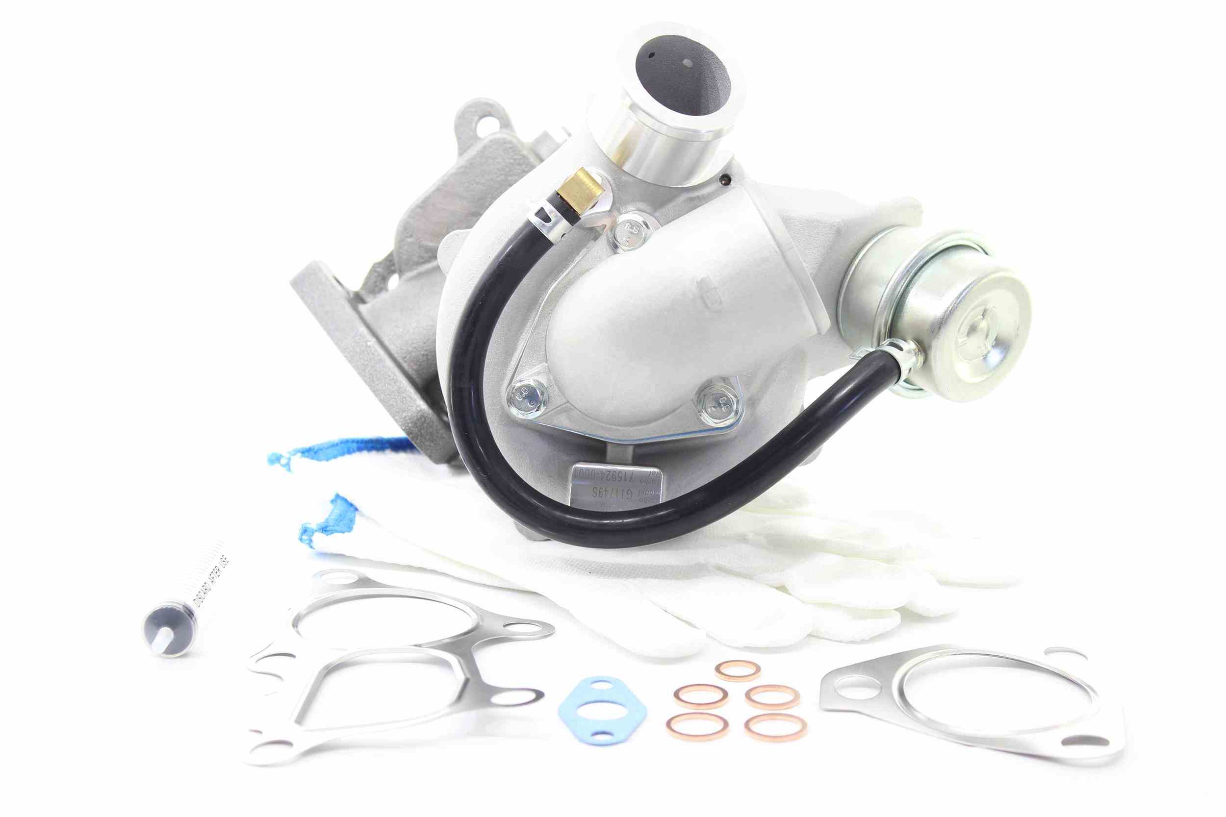 10900547 ALANKO Turbocharger KIA Exhaust Turbocharger, Incl. Gasket Set, with attachment material