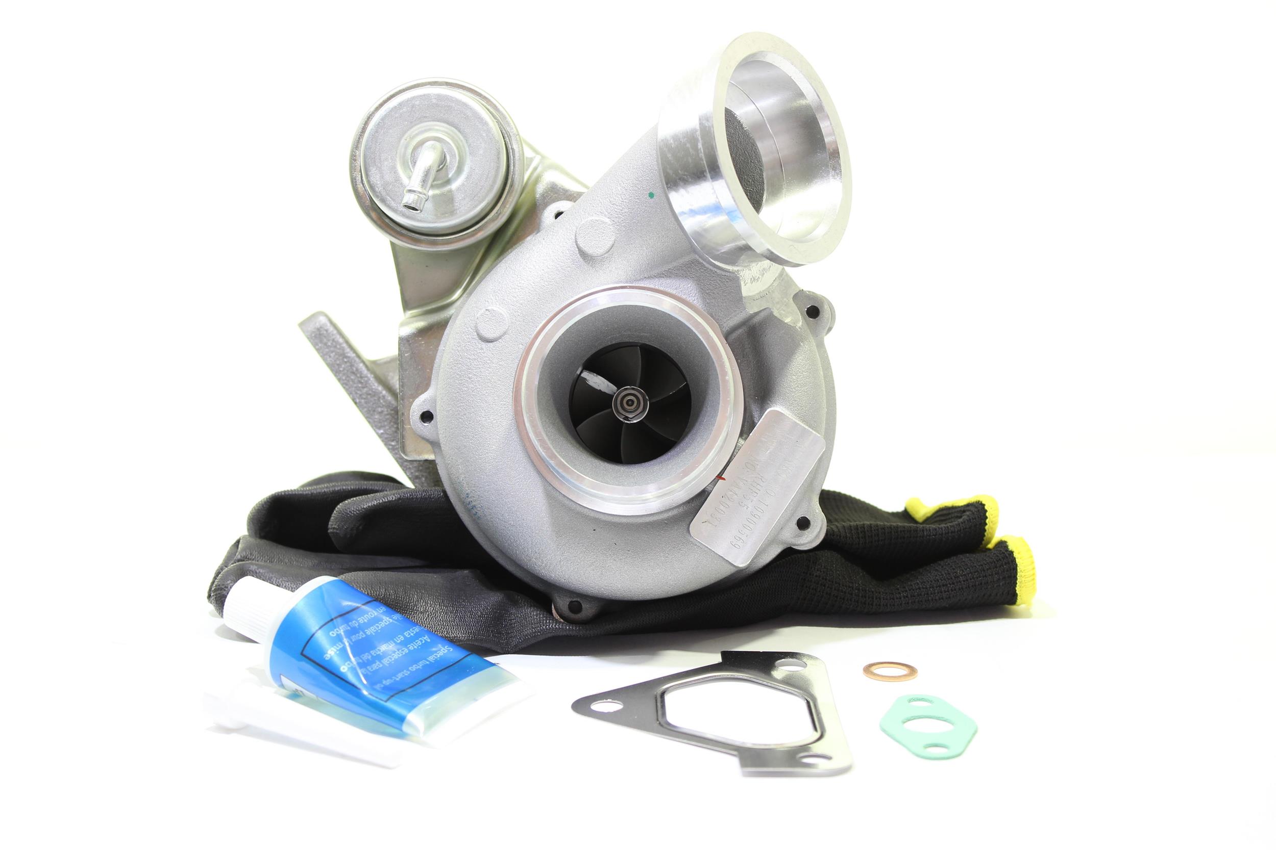 ALANKO 10900569 Turbolader mit Wastegate-Ladedruckregelung, Diesel, ölgekühlt, pneumatisch, inkl. Dichtungssatz, mit Anbau-/Befestigungsmaterial