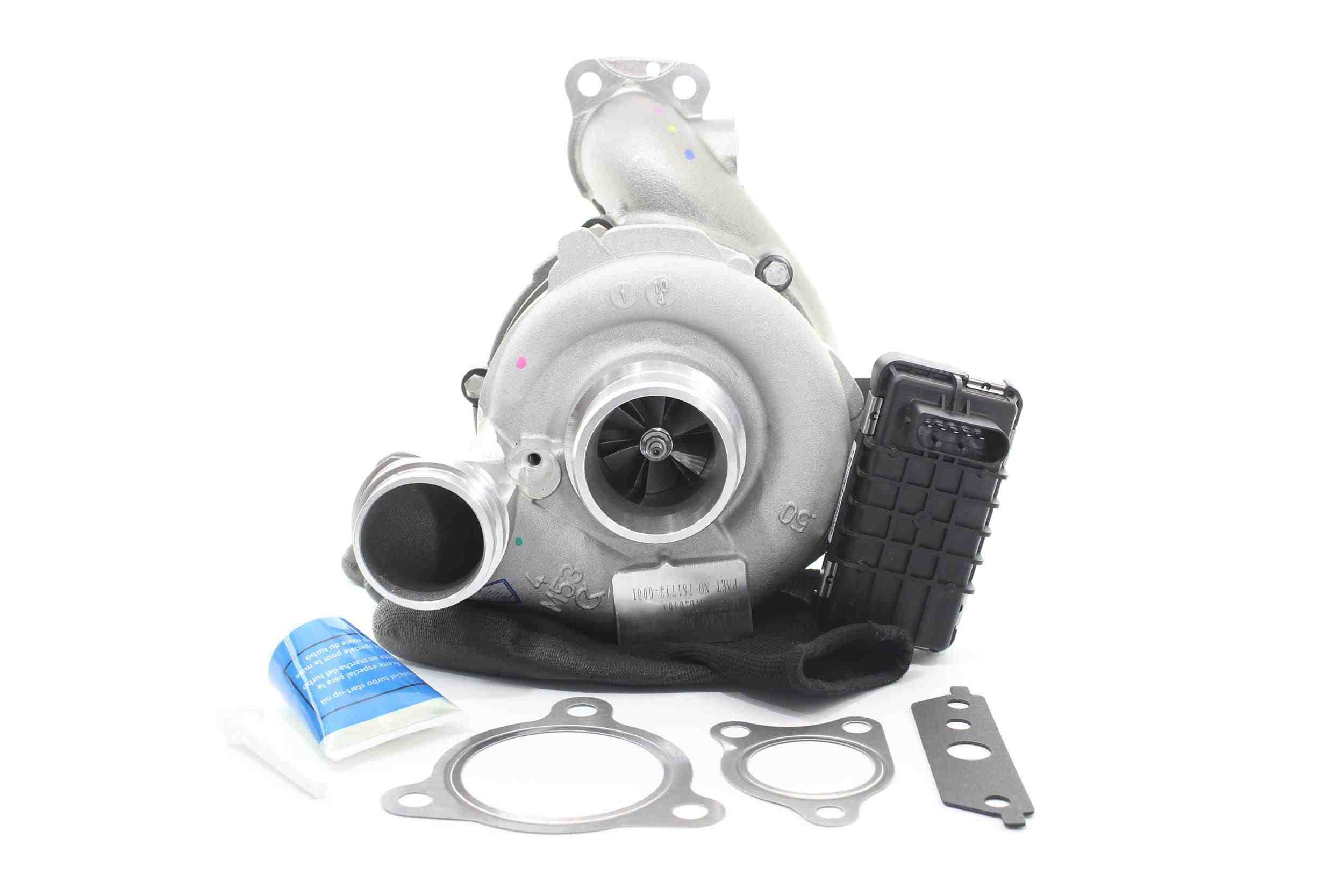 ALANKO 10901029 Turbocharger Exhaust Turbocharger, Incl. Gasket Set, with attachment material