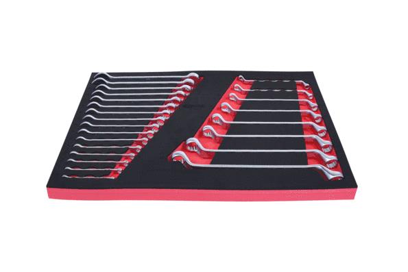 KS TOOLS Werkzeugmodul 711.0027 Höhe: 35 mm, Breite: 564 mm, Chrom-Vanadium-Stahl