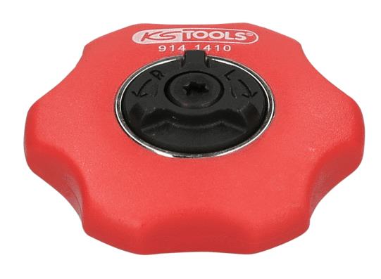 Pirkti 914.1410 KS TOOLS dantelių skaičius (reketinis mechanizmas): 72, pavaros keturbriaunio matmenys: 6,3 (1/4")mm (coliai), chromo-vanadžio plienas Veržliaraktis su keičiamais antgaliais 914.1410 nebrangu