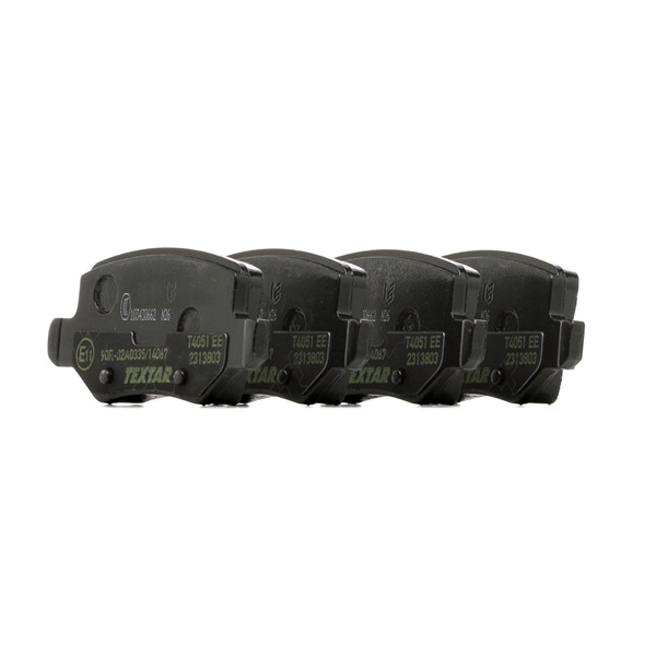 TEXTAR 2313803 W245 Brake pad set