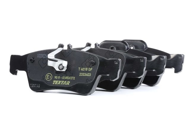2333403 TEXTAR Brake pad set prepared for wear indicator