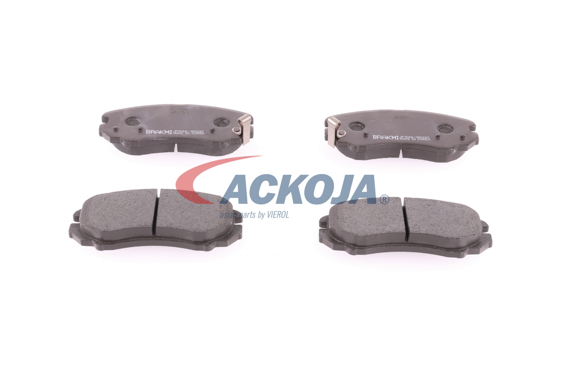 ACKOJA Front Axle Height: 59,9mm, Thickness: 17,3mm Brake pads A52-2108 buy