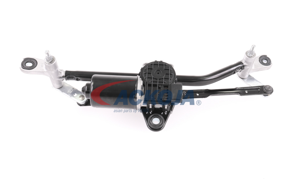 A53-0100 ACKOJA voor voertuigen met stuur links, Voor, Met elektromotor Aantal contacten: 5-polig Ruitenwissermechaniek A53-0100