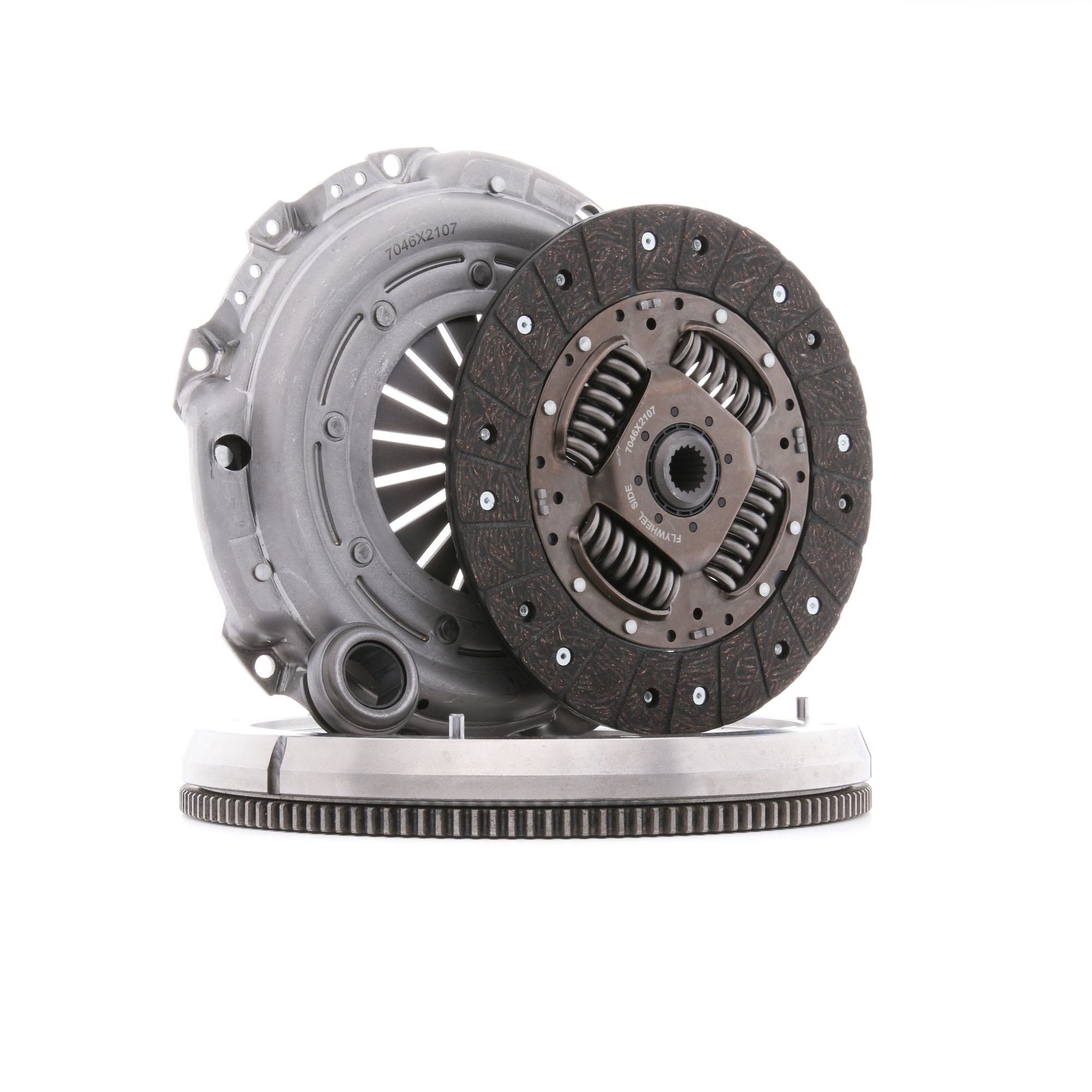 RYMEC SF1046 Clutch kit four-piece, with clutch release bearing, with flywheel, with screw set, 228mm