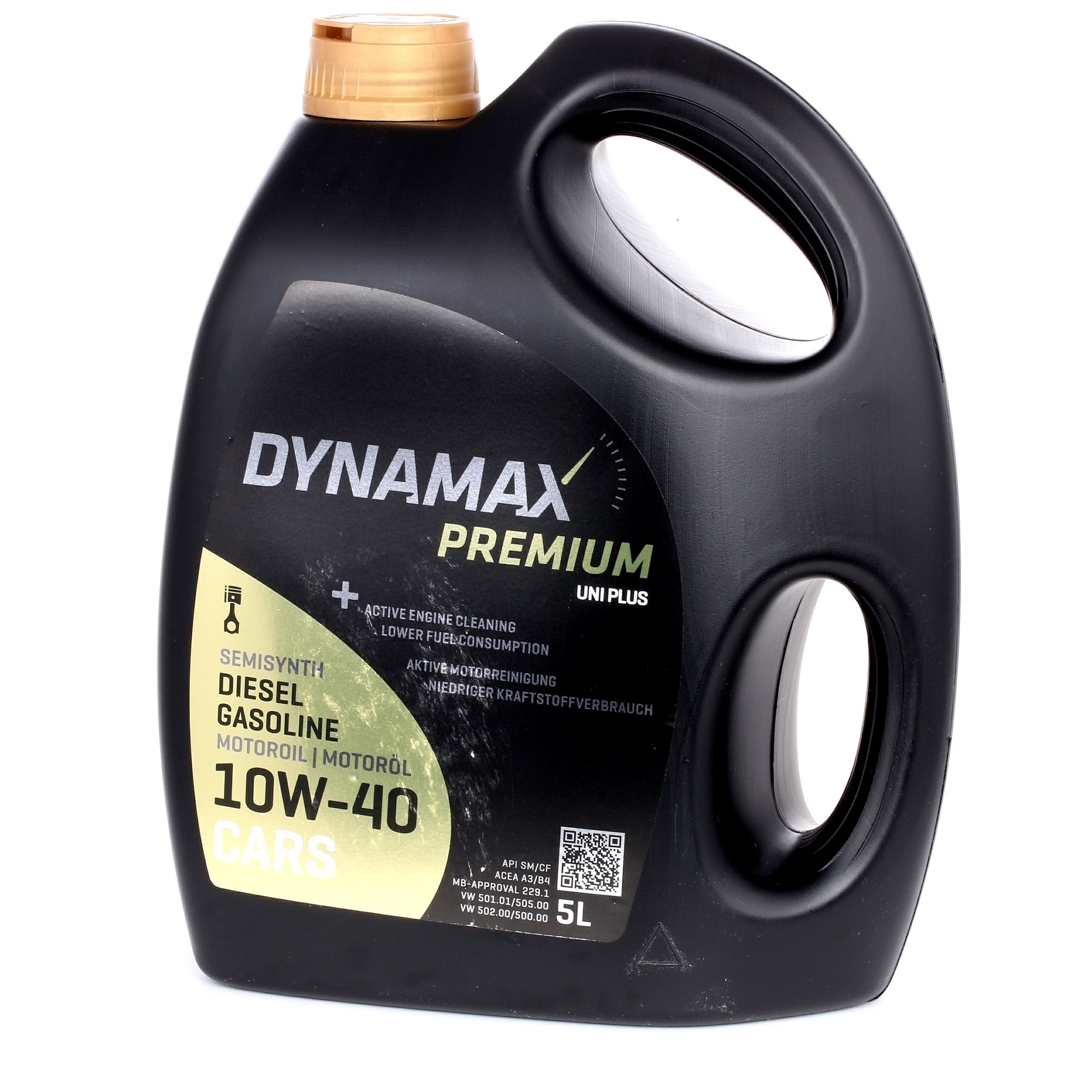 DYNAMAX Premium, Uni Plus 501962 HARLEY-DAVIDSON Mopo Moottoriöljy 10W-40, 5l, Osasynteettinen öljy