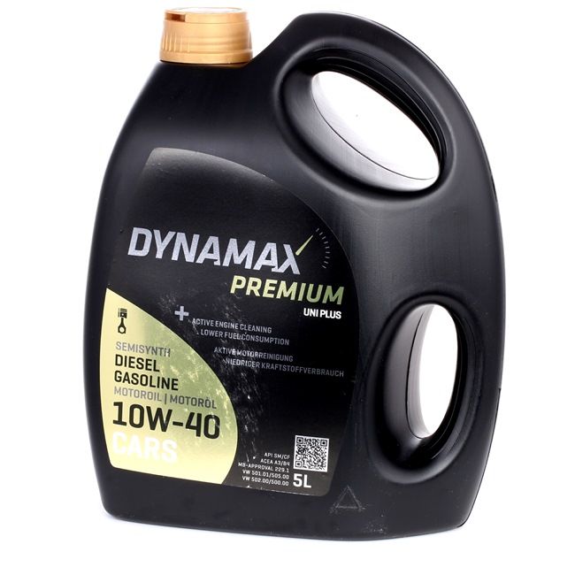 originálne DYNAMAX Motorový olej 8586016015709 10W-40, 5l, ciastocne synteticky olej