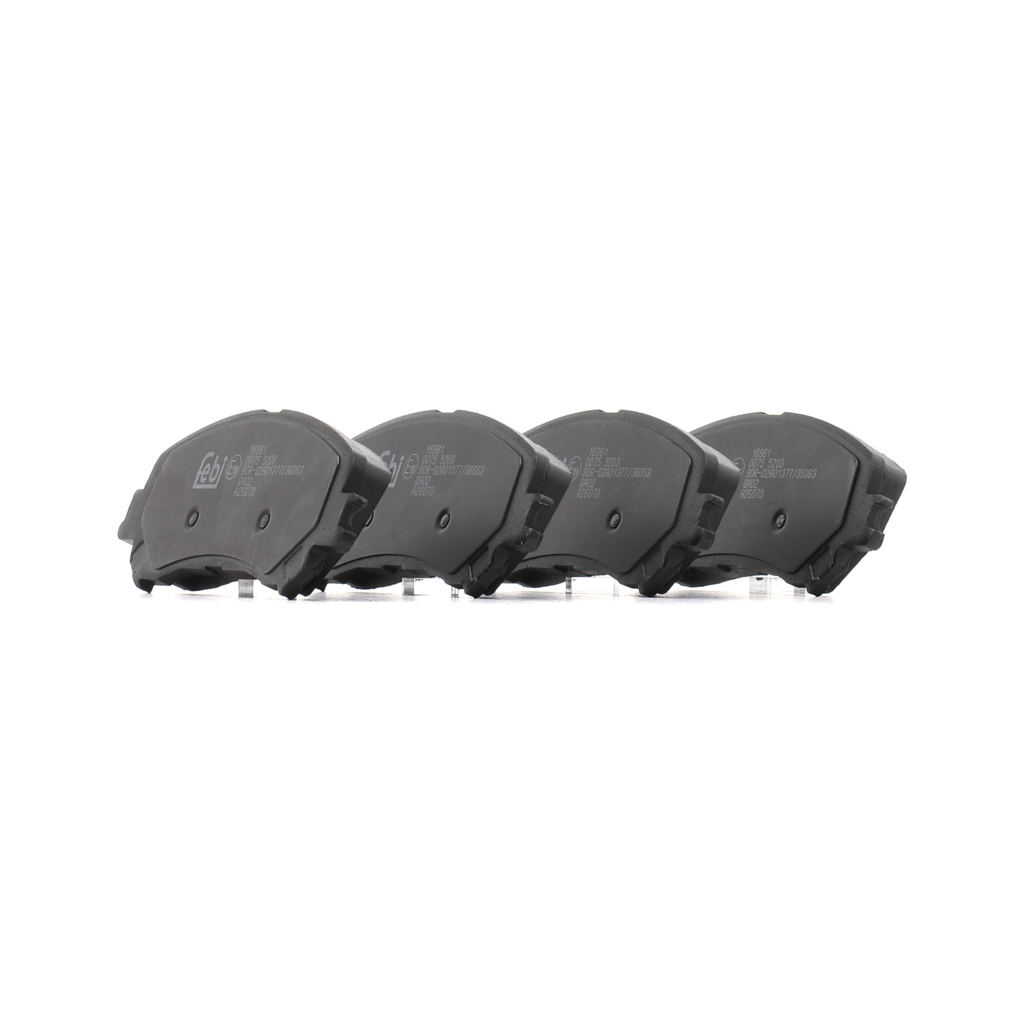 FEBI BILSTEIN 16961 Disc pads Scénic 4 1.6 dCi 160 160 hp Diesel 2021 price