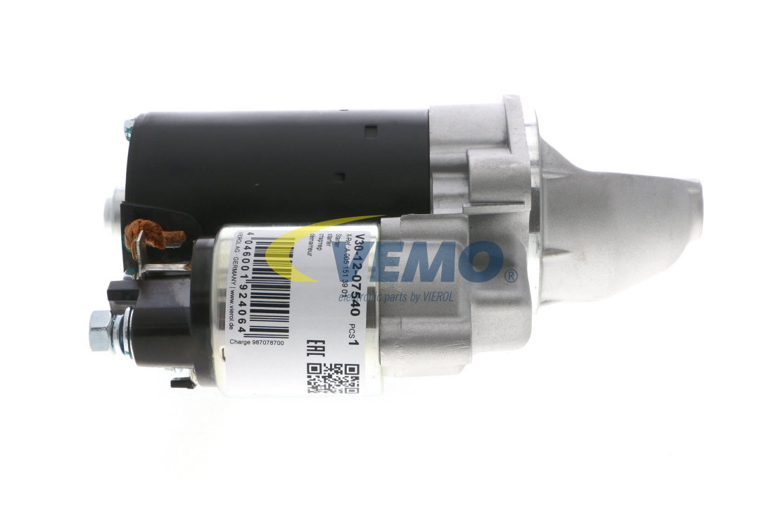 VEMO V30-12-07540 Starter motor 005-151-390180