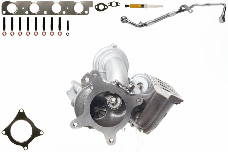10920666 ALANKO Exhaust Turbocharger, Engine, with attachment material, Incl. Gasket Set, with oil pipe Turbo 900126S1 buy
