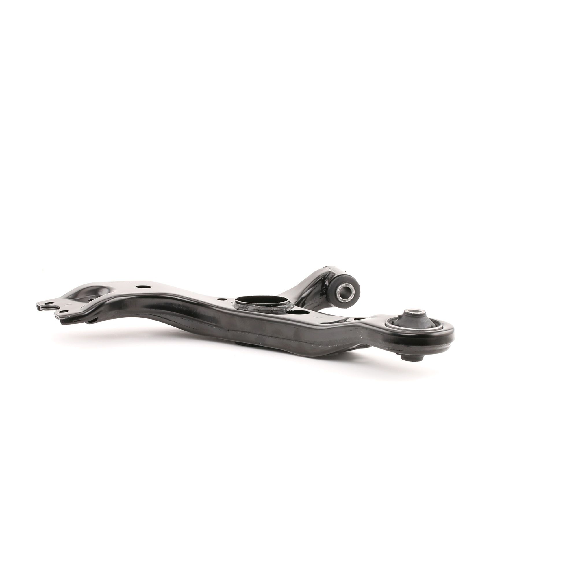 RIDEX 273C1034 Suspension arm with rubber mount, without ball joint, Left, Lower, Front Axle, Control Arm, Sheet Steel