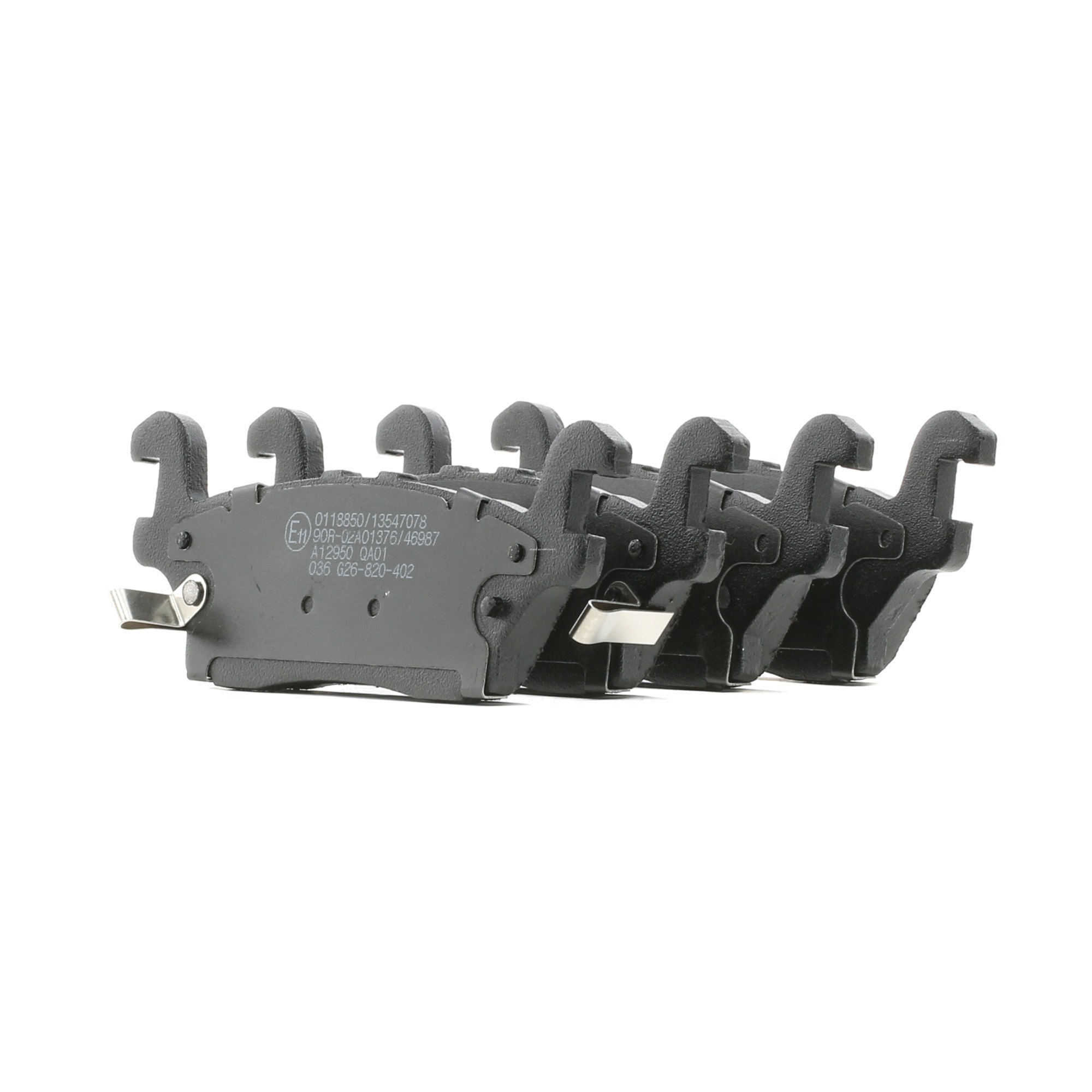 Achat de SKBP-0011768 STARK Essieu arrière, avec indicateur d'usure Hauteur: 56mm, Largeur: 145mm, Épaisseur: 15,4mm Plaquettes de frein SKBP-0011768 bon marché