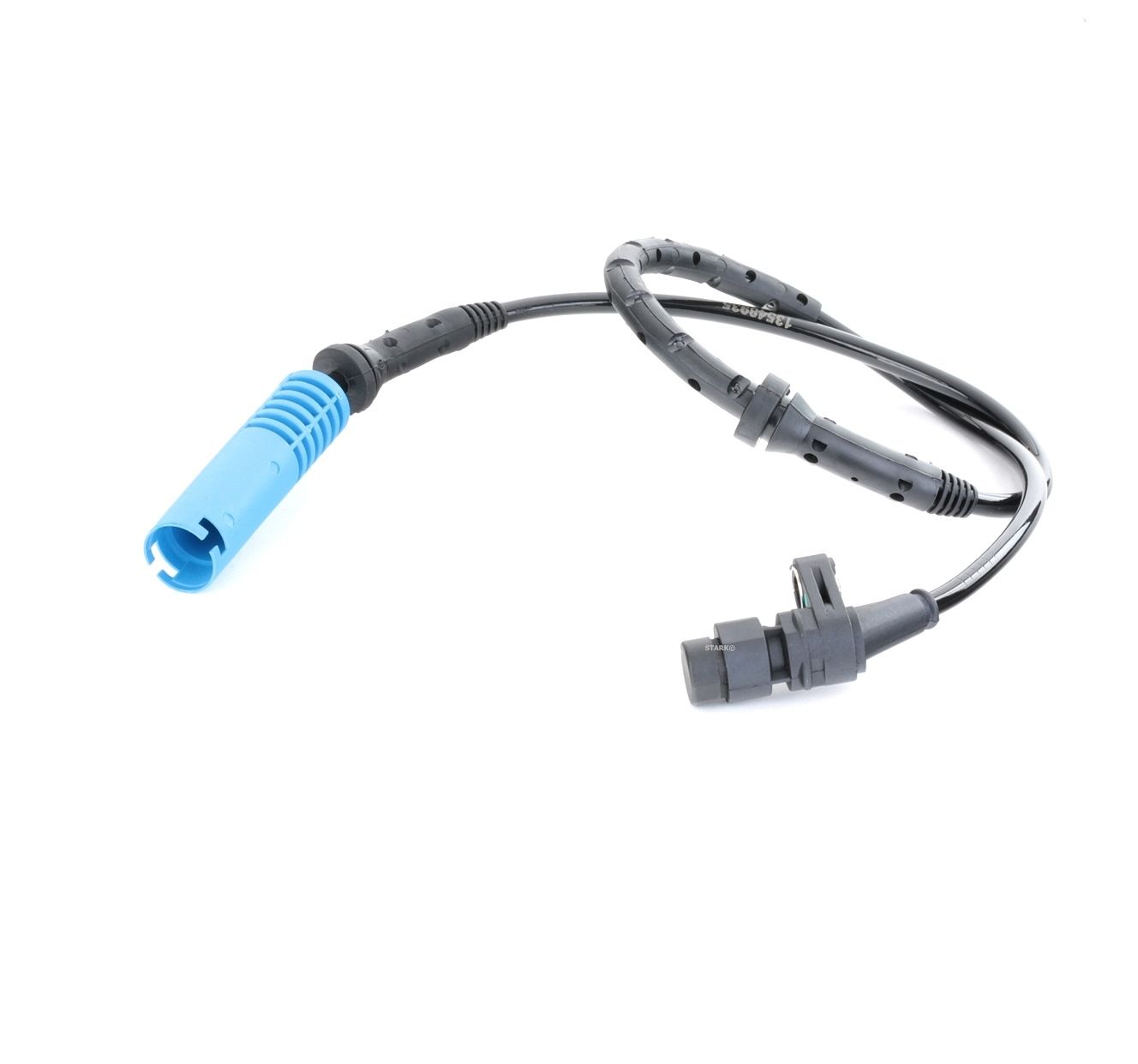 STARK SKWSS-0350305 ABS sensor Front axle both sides, Hall Sensor, 2-pin connector, 650mm, 25,5mm, blue, round