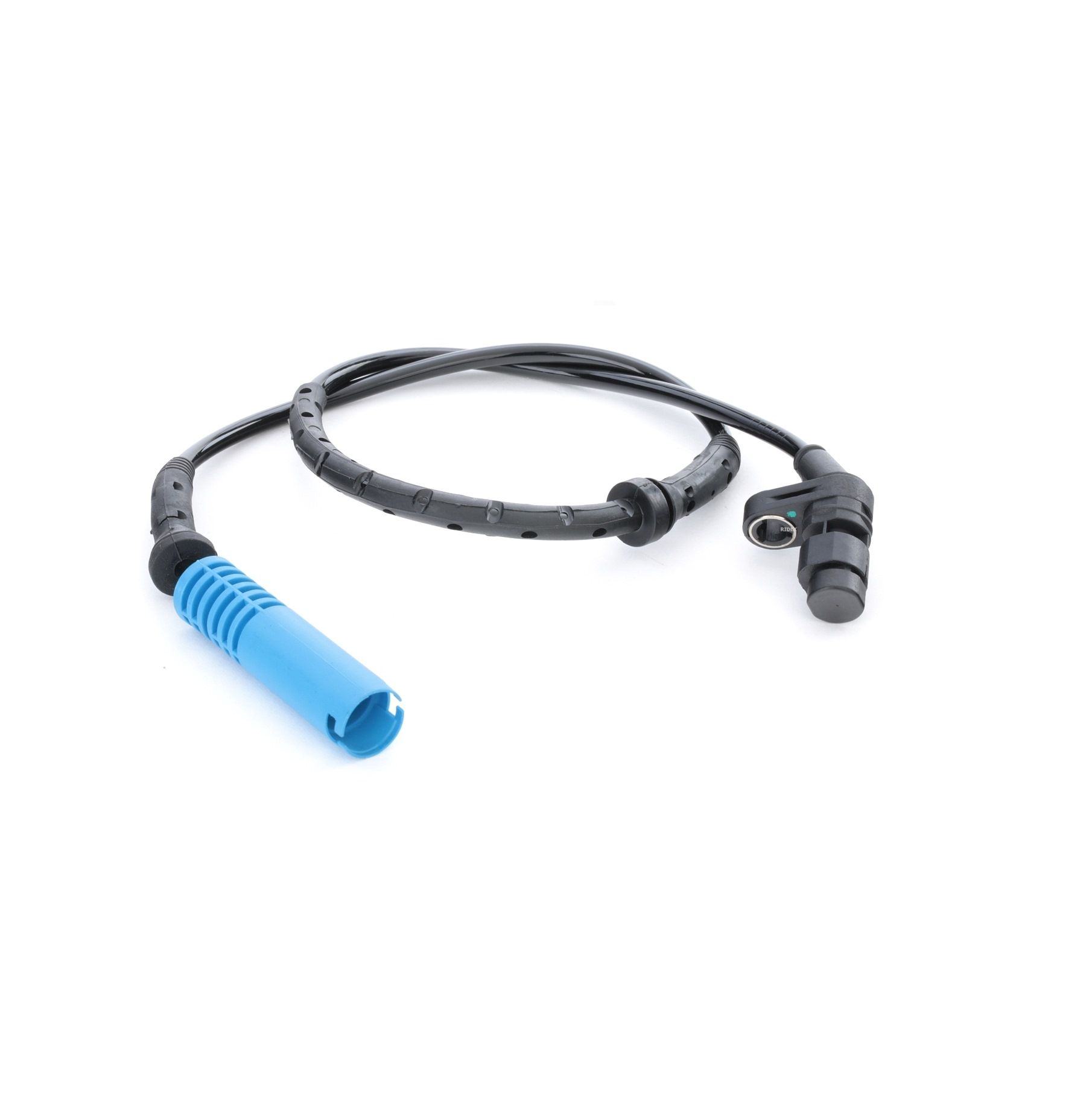 RIDEX 412W0306 ABS sensor Front axle both sides, Hall Sensor, 2-pin connector, 650mm, 25,5mm, blue, round