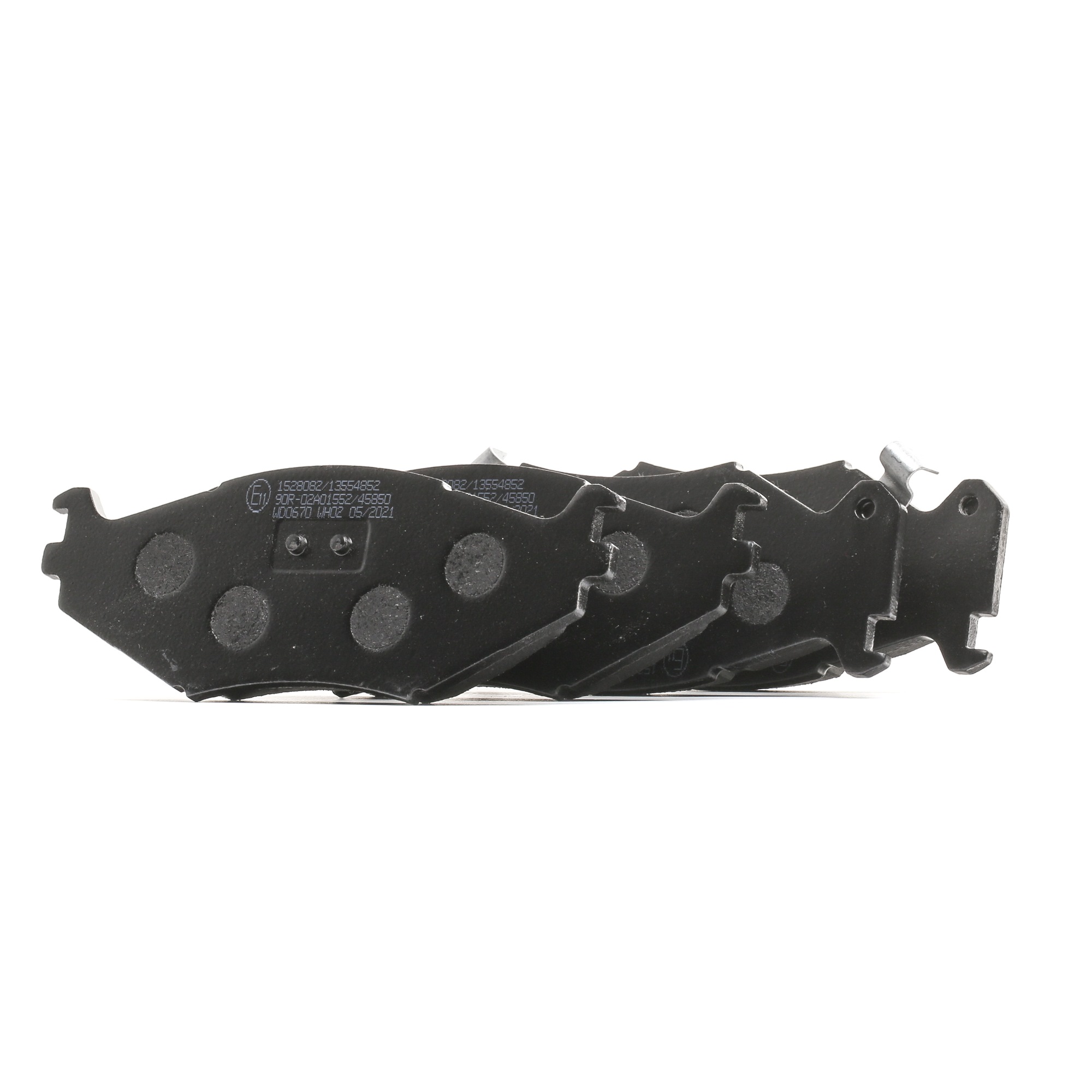 402B1253 Brake pad set RIDEX 4 423 822 DODGE