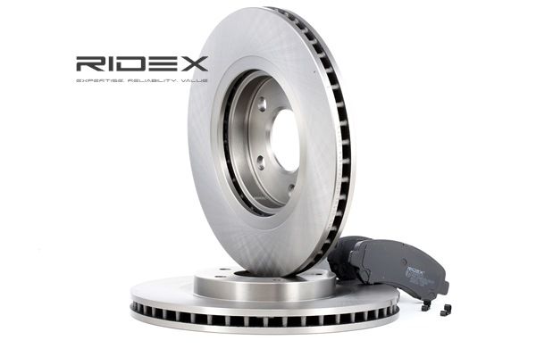 RIDEX Disques Et Plaquettes De Freins Kit De Frein 3405B0232