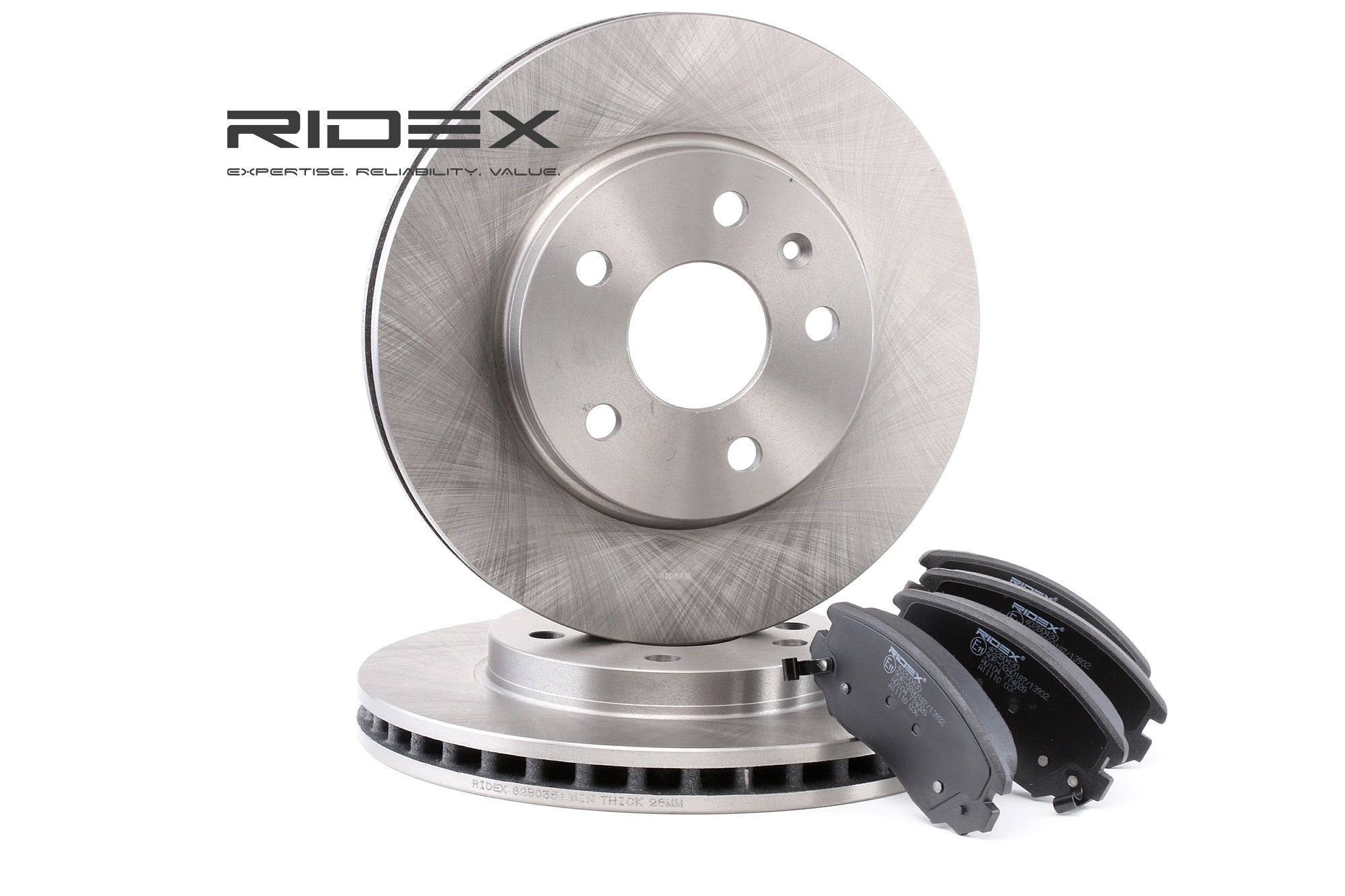 RIDEX 3405B0231 SAAB Brake pads and discs