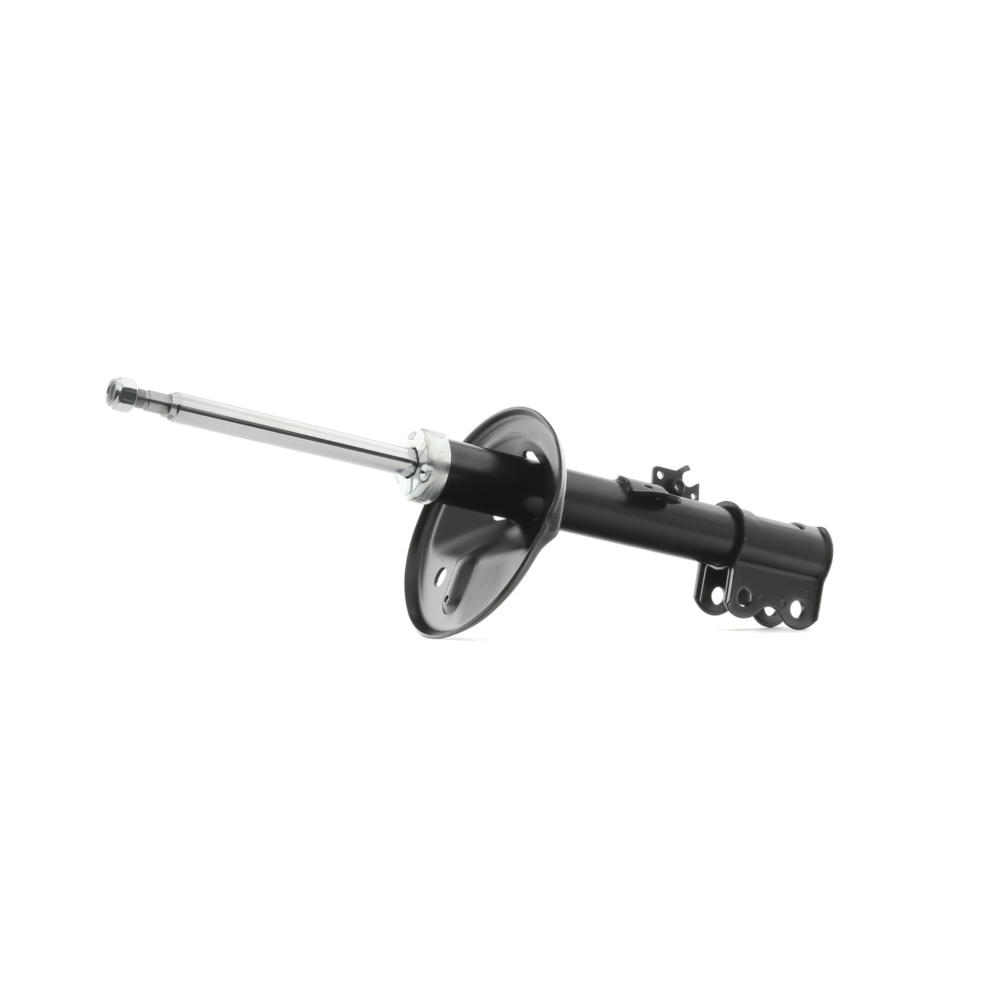 RIDEX 854S0867 Shock absorber Left, Gas Pressure, Twin-Tube, Suspension Strut, Top pin, Bottom Clamp