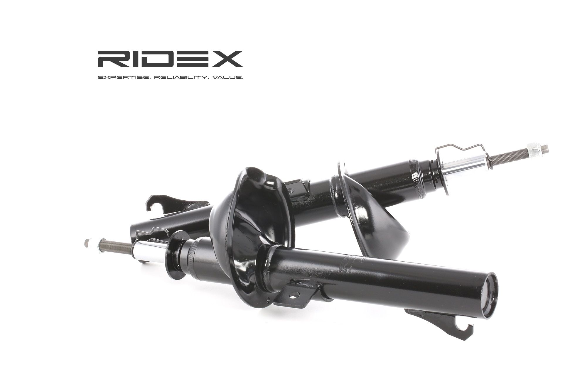 RIDEX 854S1597 Kit ammortizzatori FORD Fiesta Mk5 Van 1.3 60 CV Benzina 2007