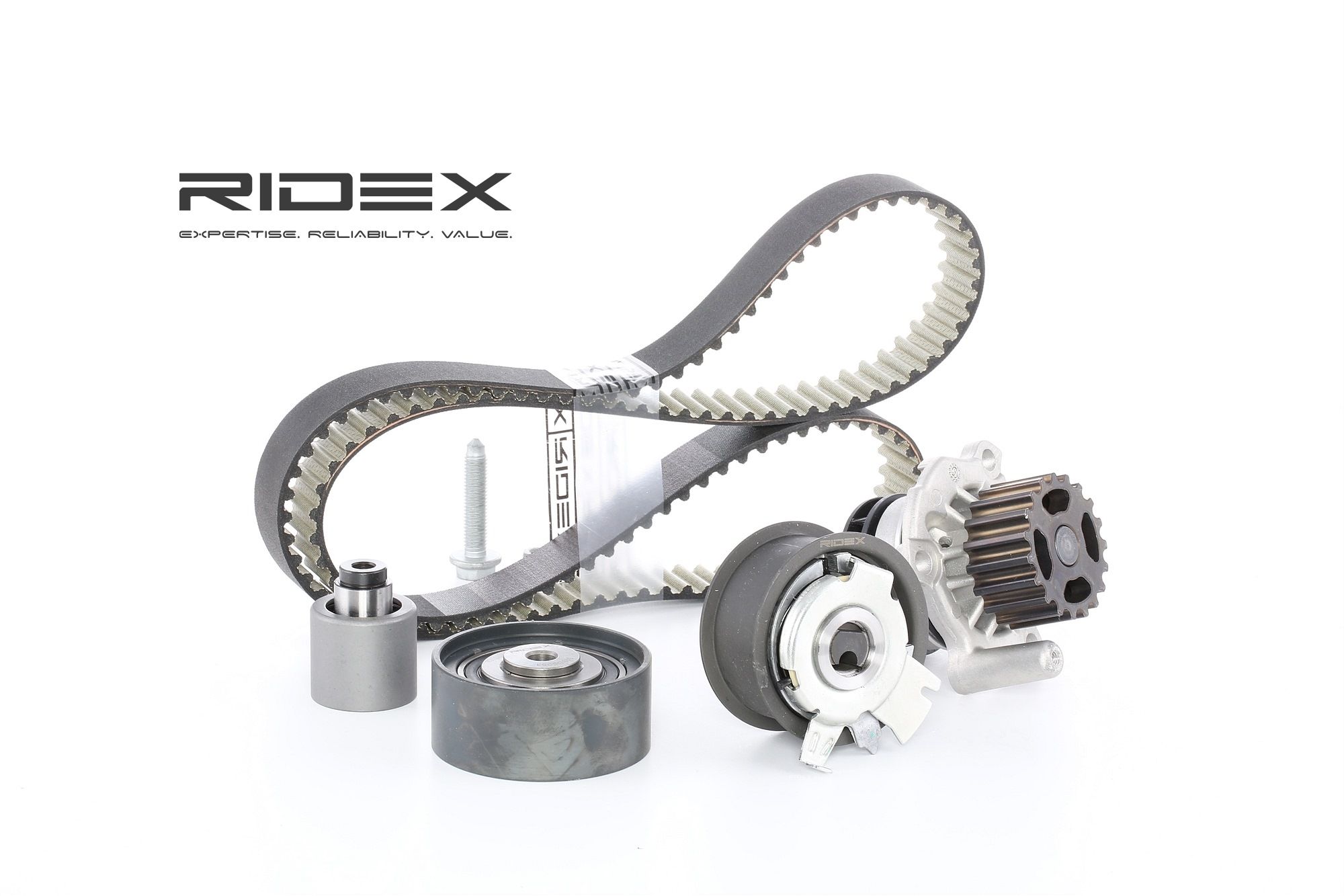RIDEX 3096W0003 Bomba de agua + kit correa distribución baratos en tienda online