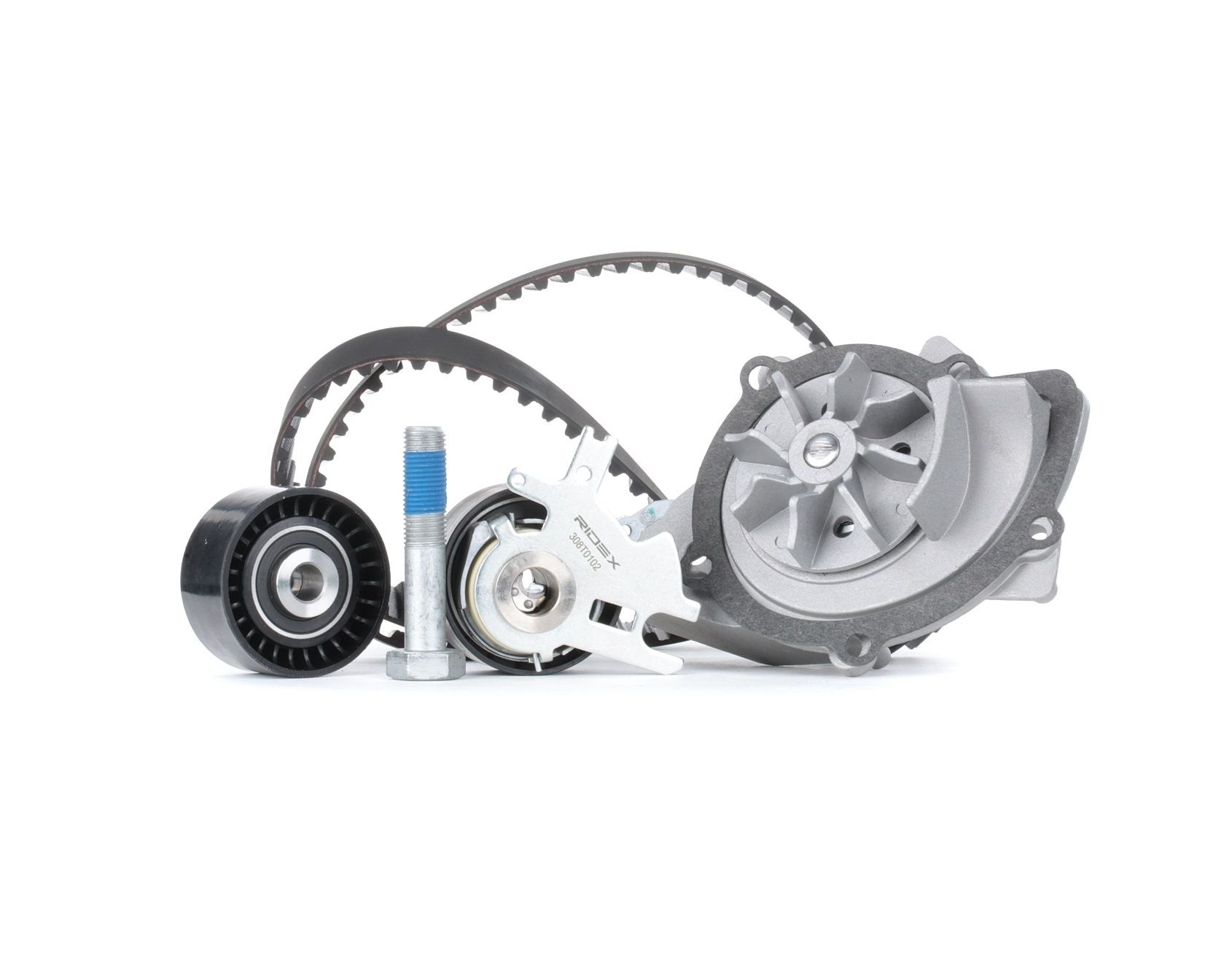 RIDEX 3096W0007 Water pump + timing belt kit Ford Mondeo MK4 BA7 2.0 TDCi 130 hp Diesel 2015 price