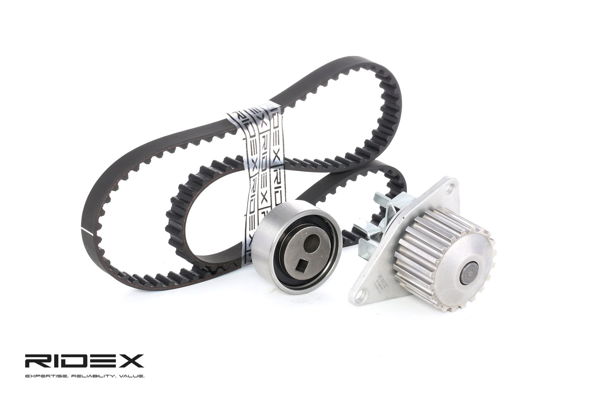 RIDEX Kit cinghia distribuzione, pompa acqua 3096W0019