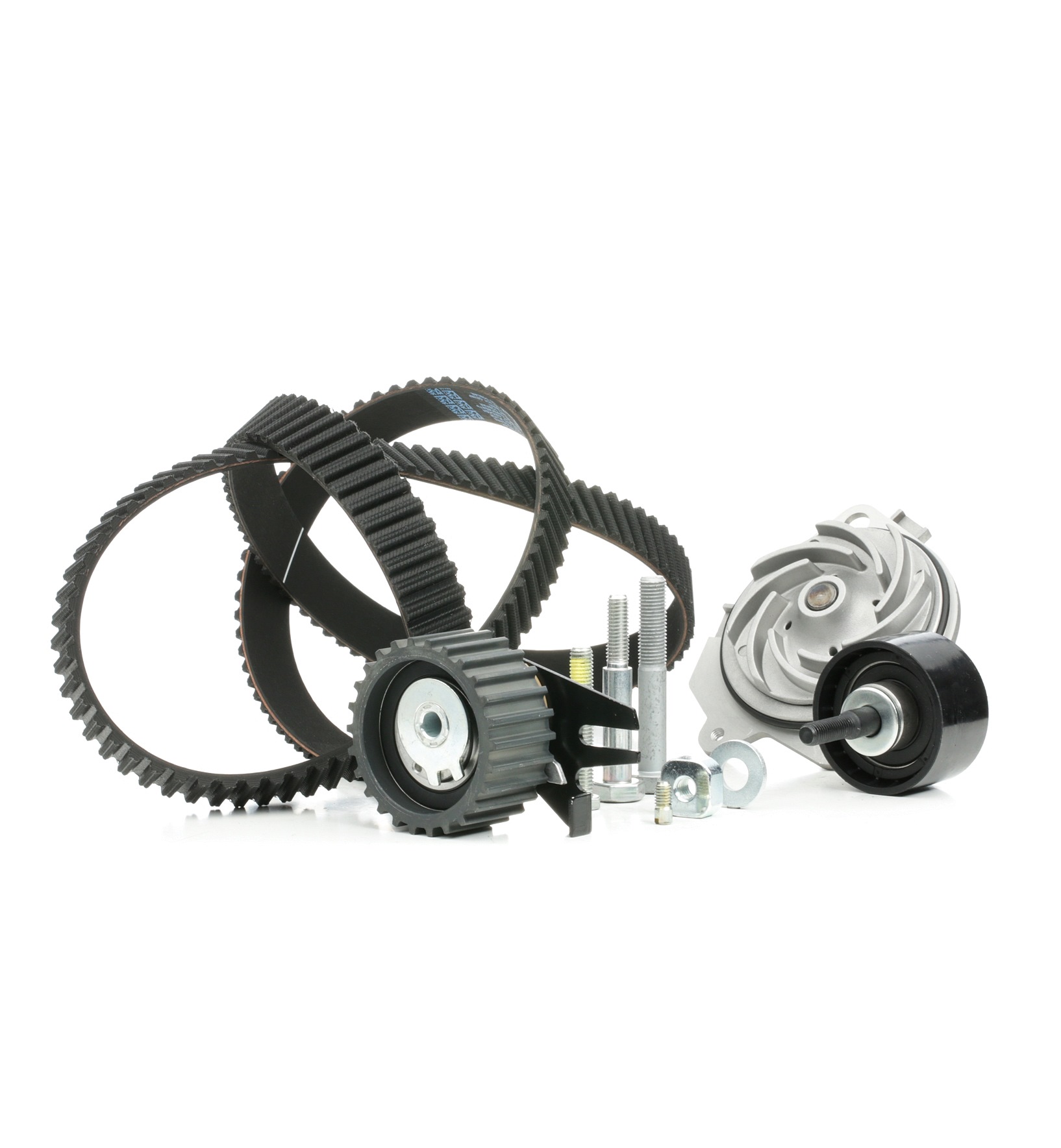 RIDEX with water pump, with screw, Number of Teeth: 190, Width 1: 24 mm Timing belt and water pump 3096W0029 buy