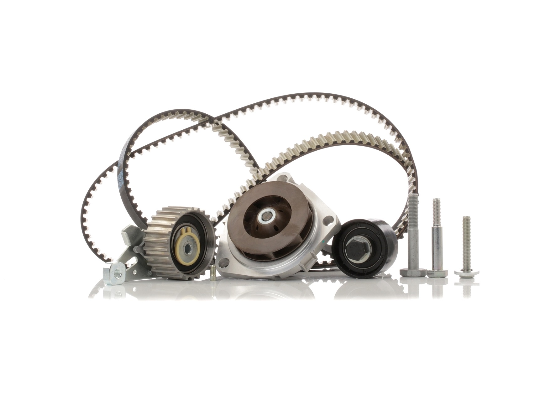 RIDEX 3096W0030 Water pump and timing belt kit with water pump, Number of Teeth: 199, Width: 24 mm