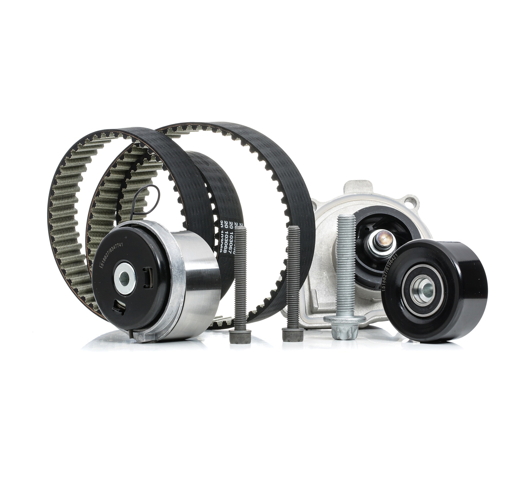 RIDEX 3096W0069 Timing belt kit with water pump Opel Zafira B 1.6 115 hp Petrol 2014 price