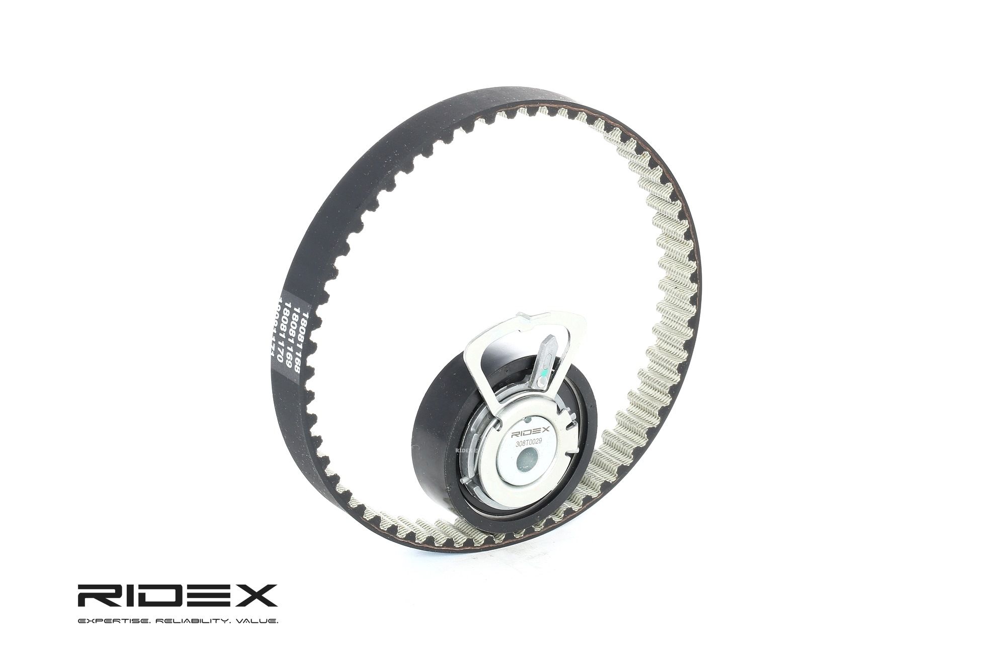 RIDEX 307T0165 Timing belt kit Number of Teeth: 58