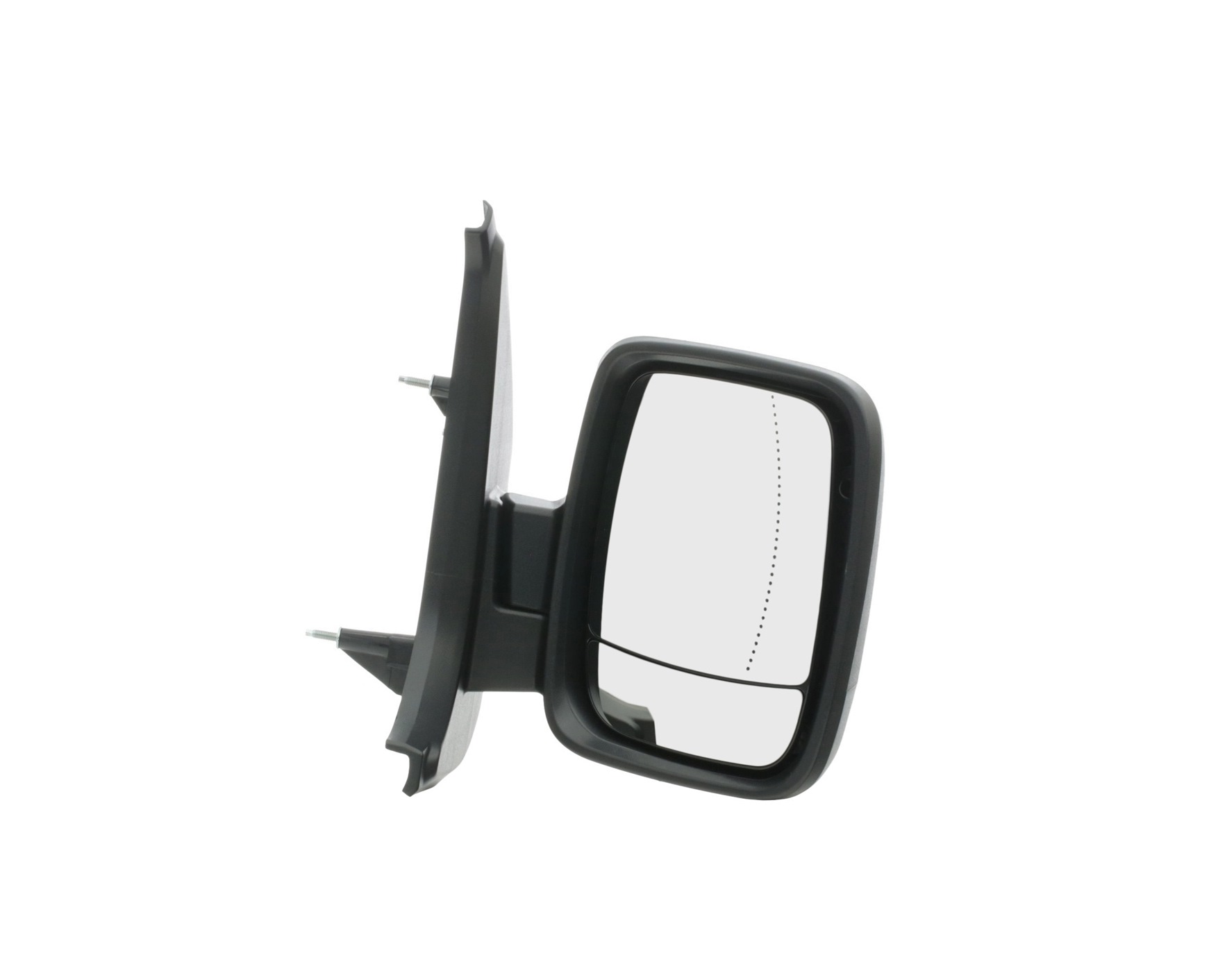 Außenspiegel-Schutzhülle für Renault Trafic 3 III ab 2015, ABS-Chrom, für  Links- und Rechtslenker, glänzend, 2 Stück
