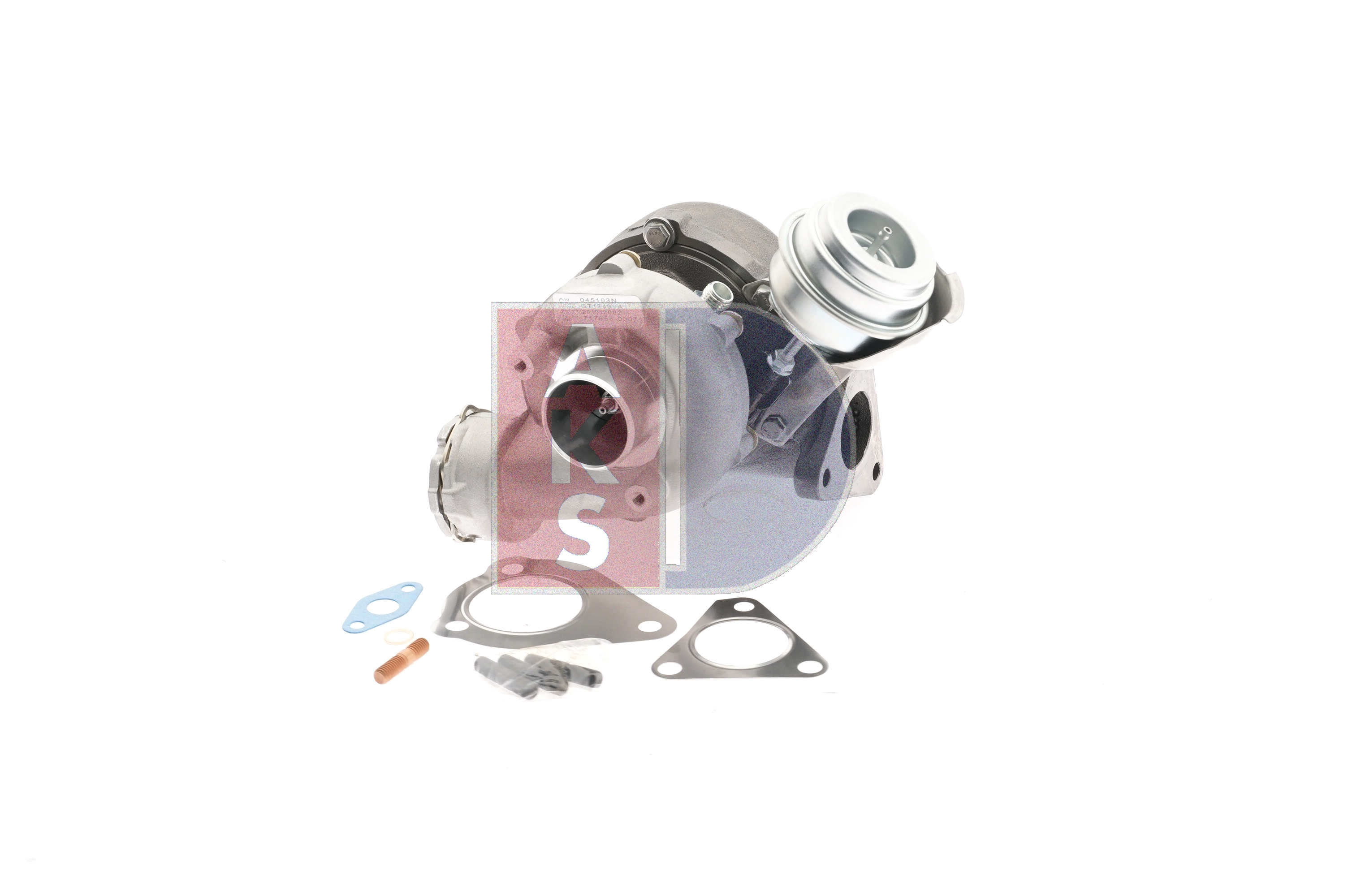 AKS DASIS 045103N Turbocharger Exhaust Turbocharger, with gaskets/seals