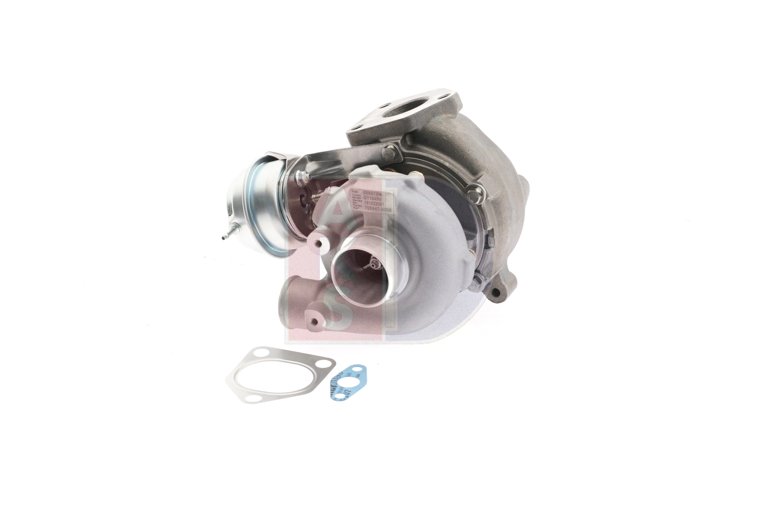 AKS DASIS 055012N Turbocharger Exhaust Turbocharger, with gaskets/seals